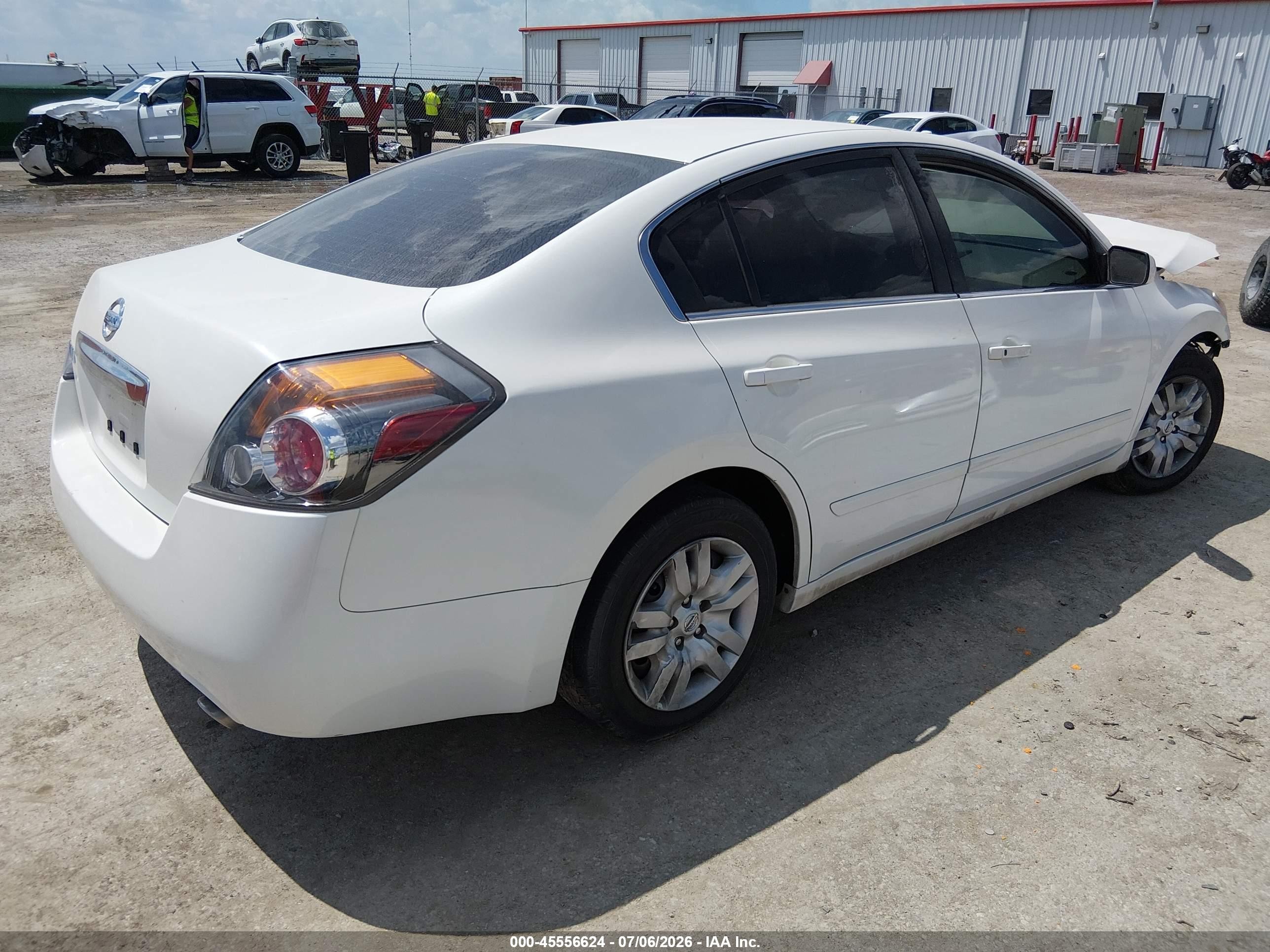 2012 Nissan Altima 2.5 Белый vin: 1N4AL2AP4CC254760