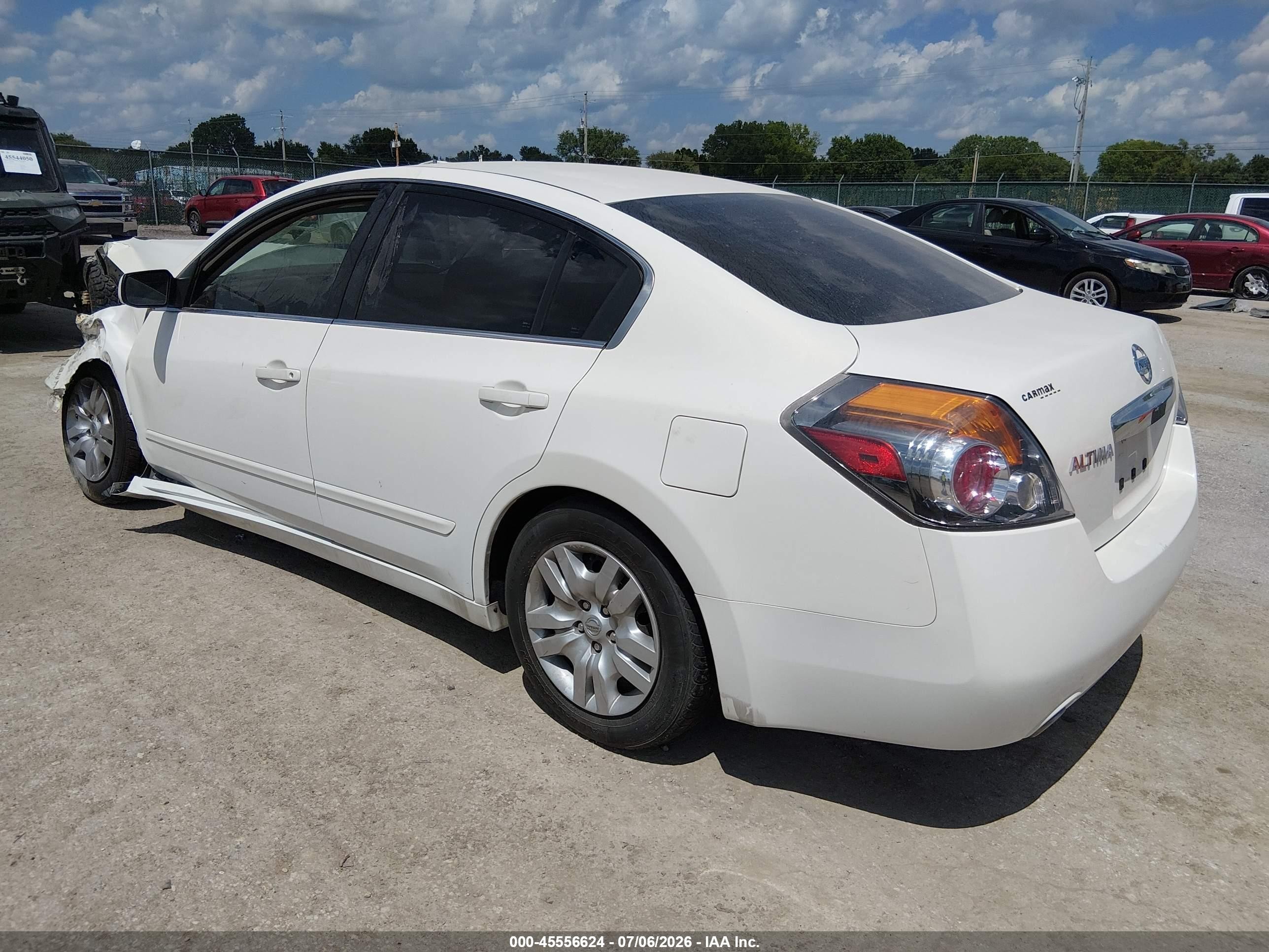 2012 Nissan Altima 2.5 Белый vin: 1N4AL2AP4CC254760