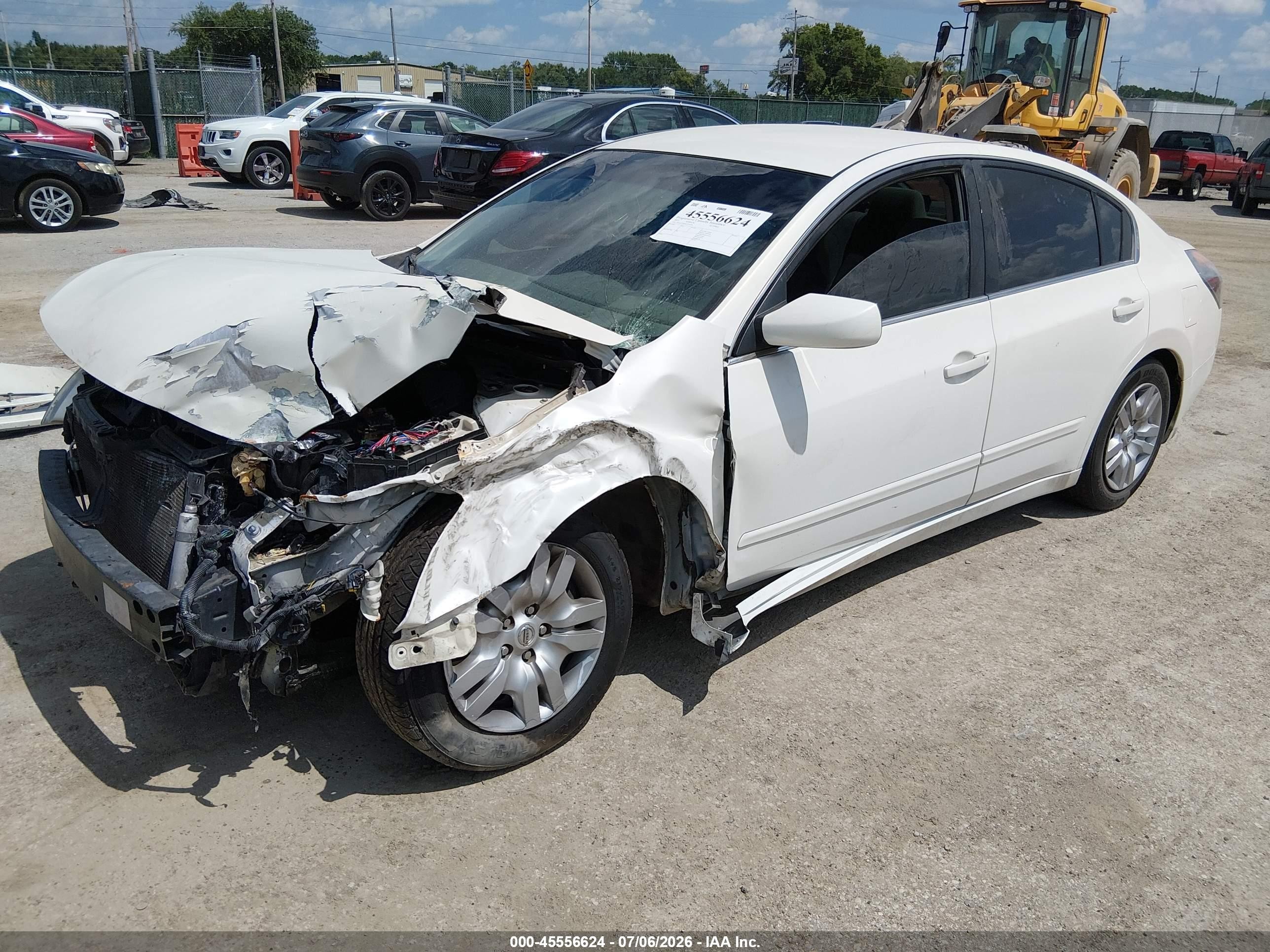 2012 Nissan Altima 2.5 Белый vin: 1N4AL2AP4CC254760