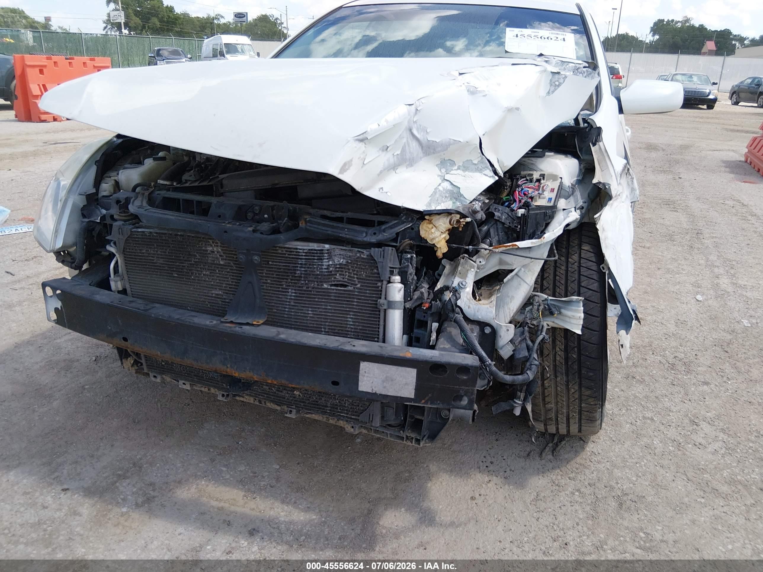 2012 Nissan Altima 2.5 Белый vin: 1N4AL2AP4CC254760