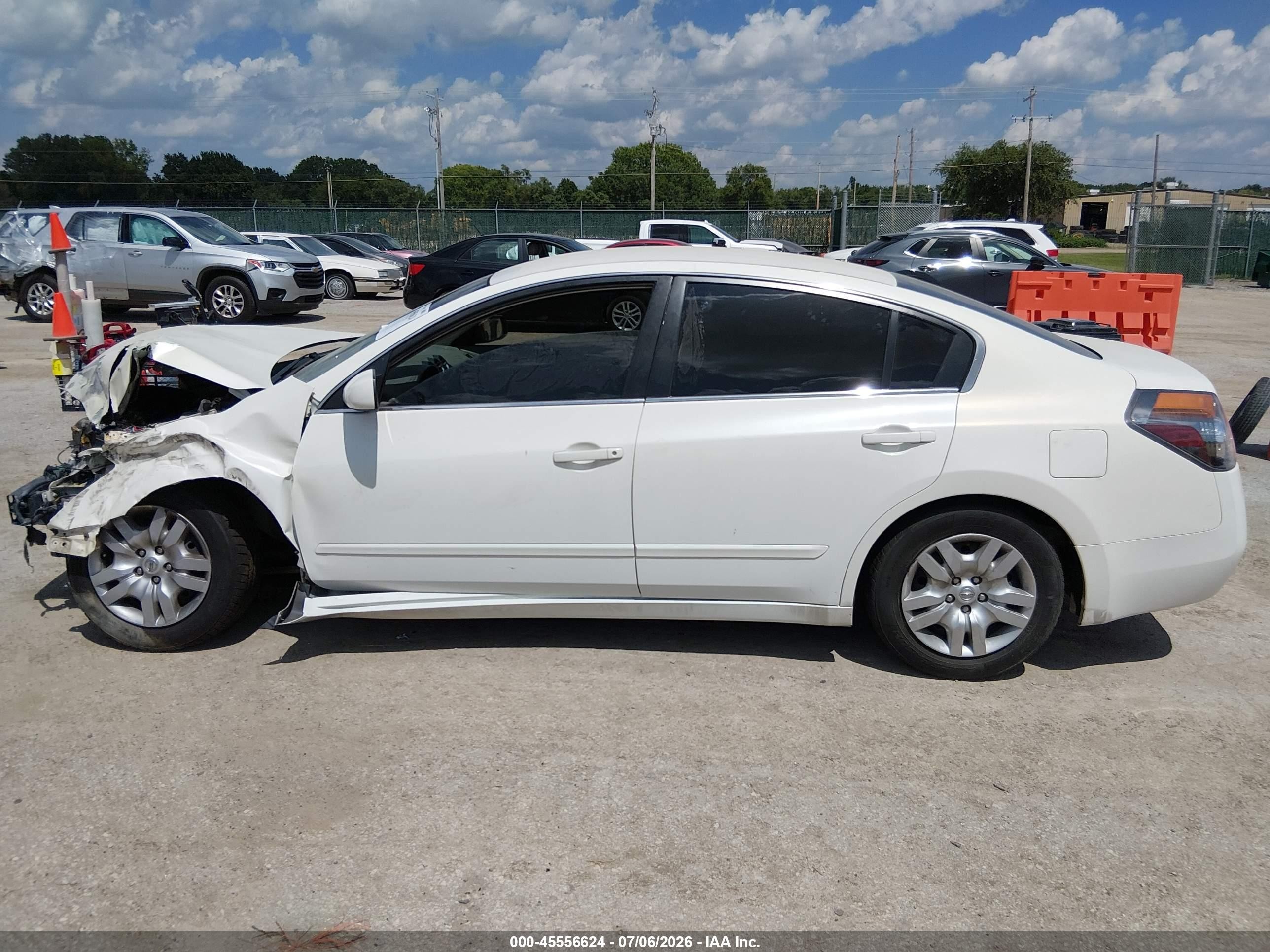2012 Nissan Altima 2.5 Белый vin: 1N4AL2AP4CC254760