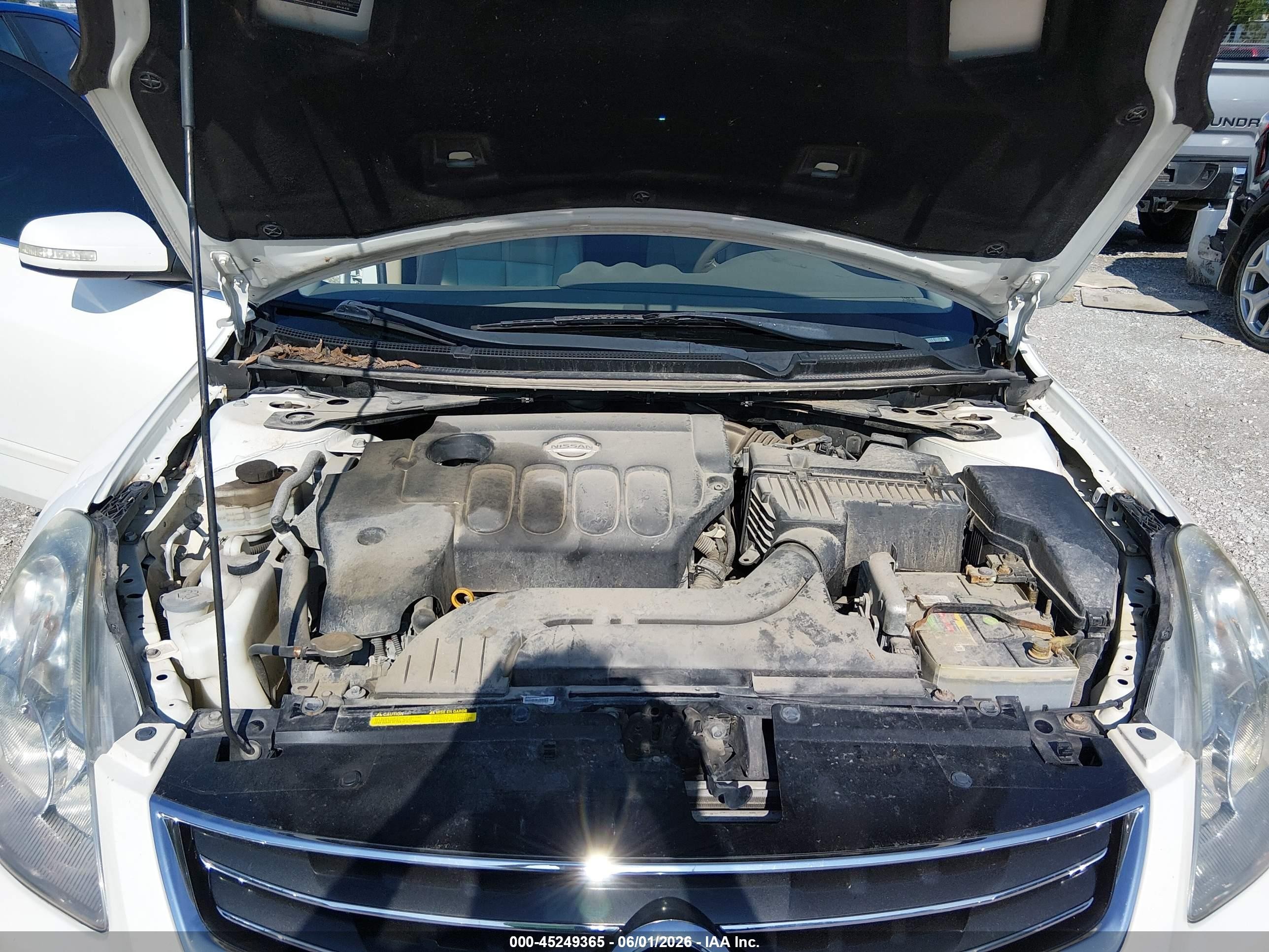 2012 Nissan Altima 2.5 S Белый vin: 1N4AL2AP4CC256735