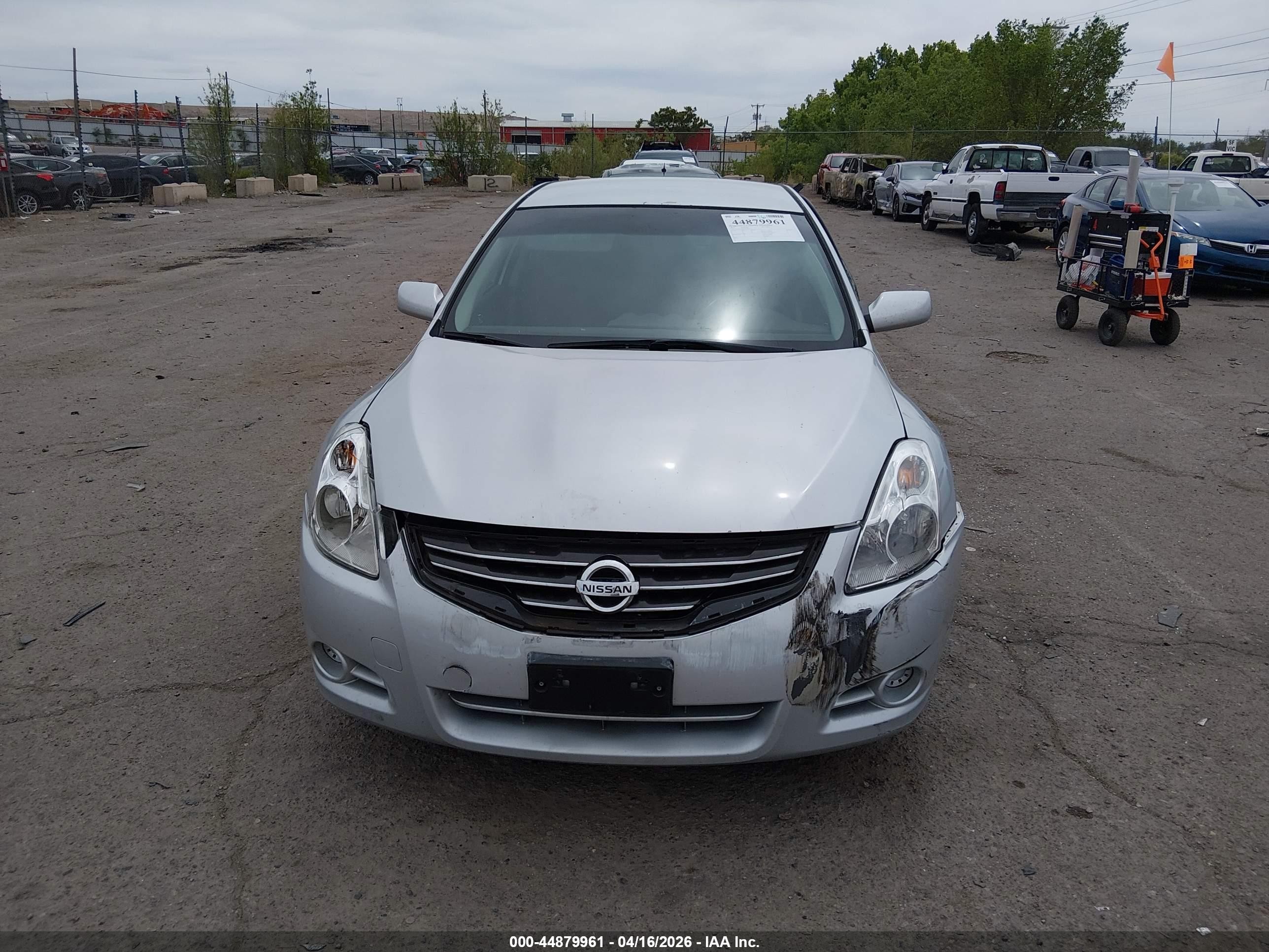 2012 Nissan Altima 2.5 S Серебряный vin: 1N4AL2AP4CC261451