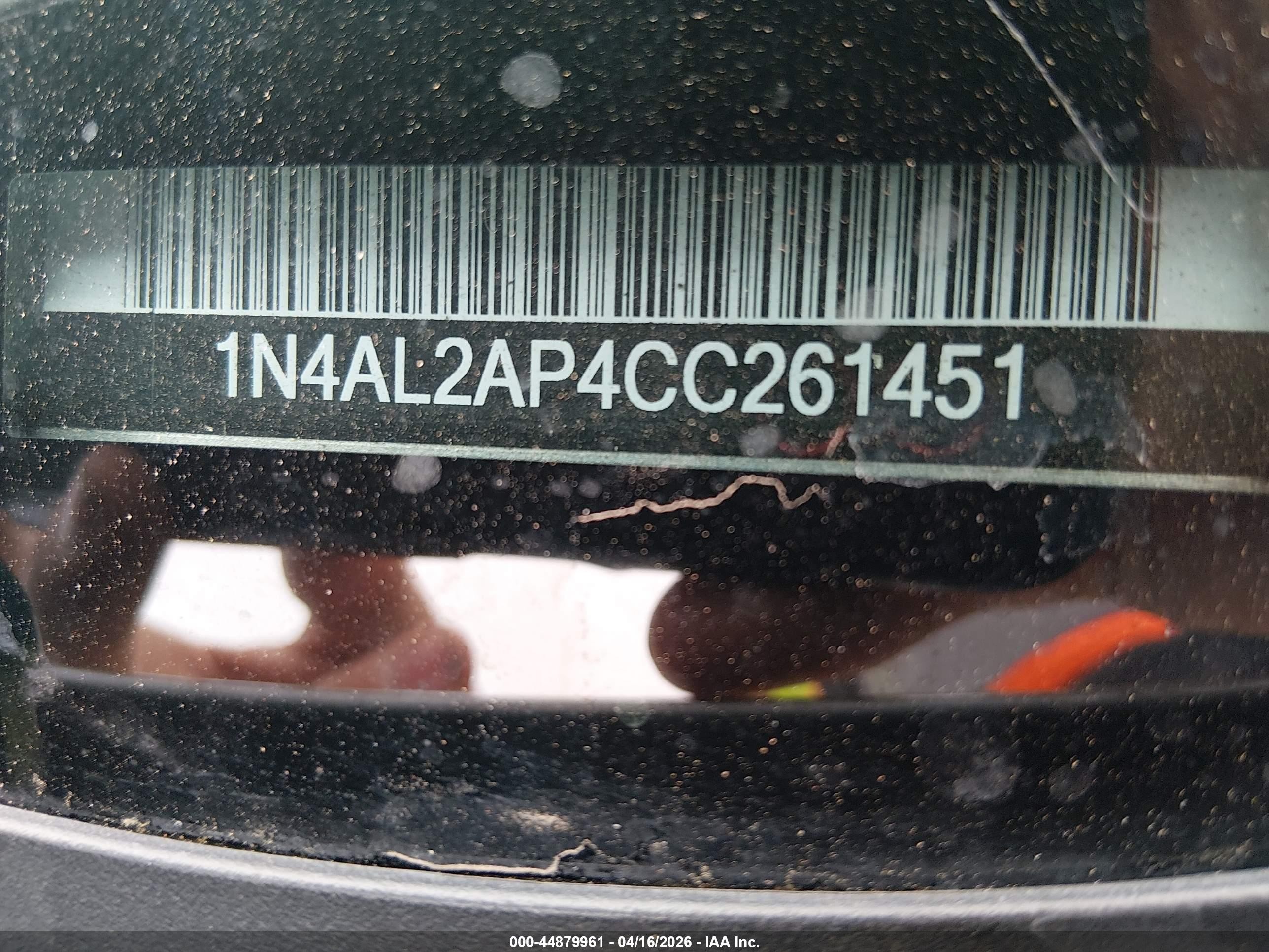 2012 Nissan Altima 2.5 S Серебряный vin: 1N4AL2AP4CC261451