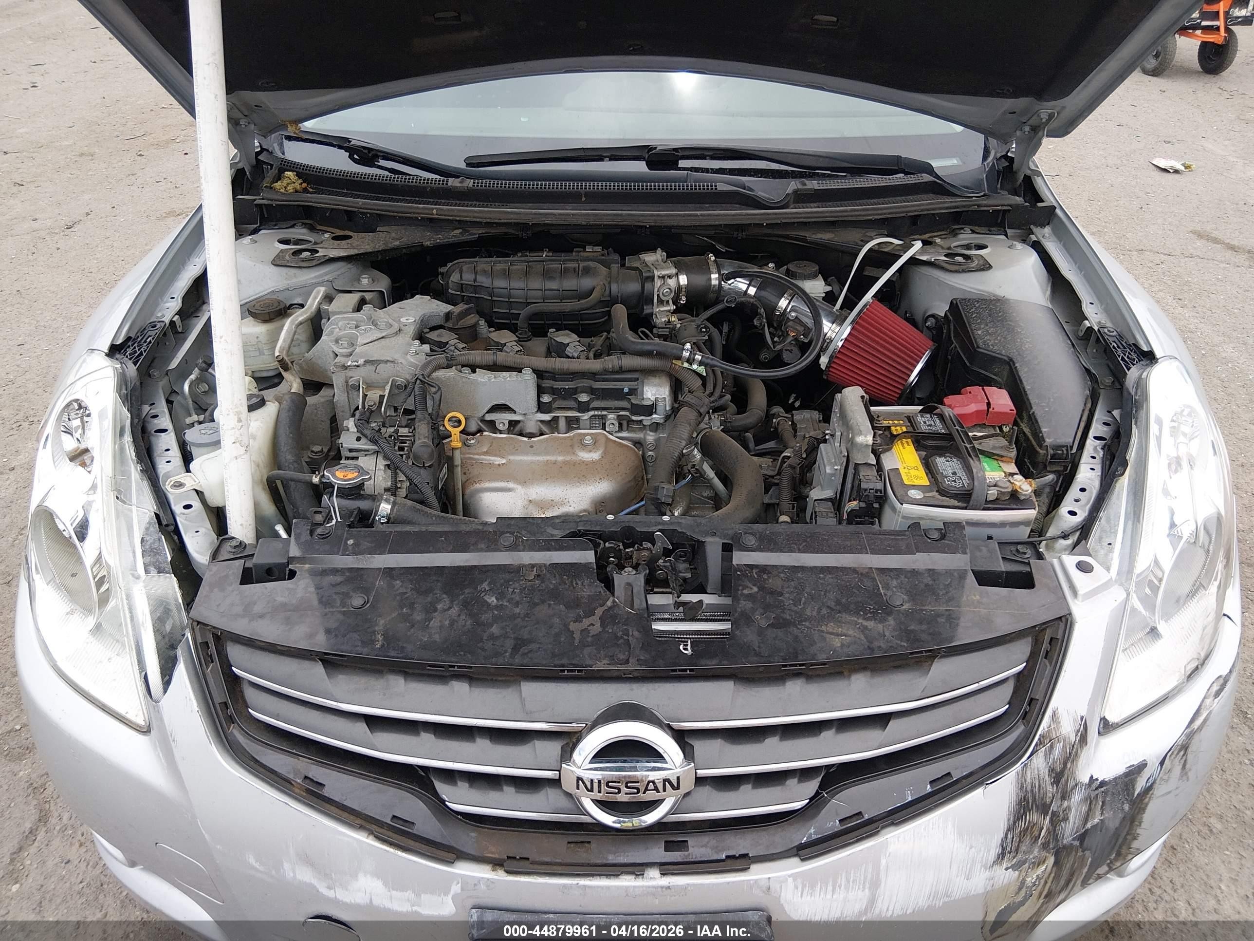 2012 Nissan Altima 2.5 S Серебряный vin: 1N4AL2AP4CC261451