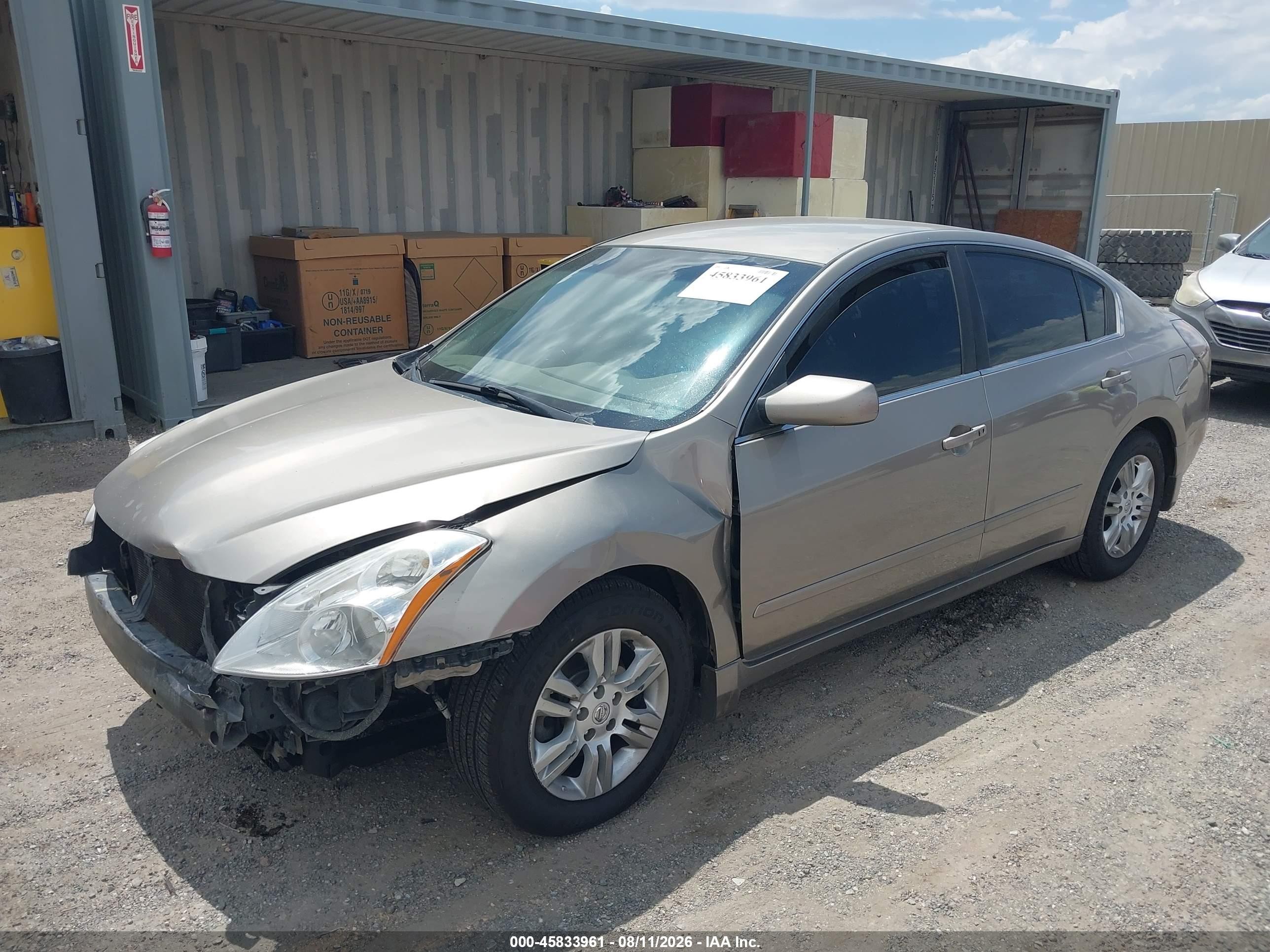 2012 Nissan Altima 2.5 S Silver vin: 1N4AL2AP4CN408033