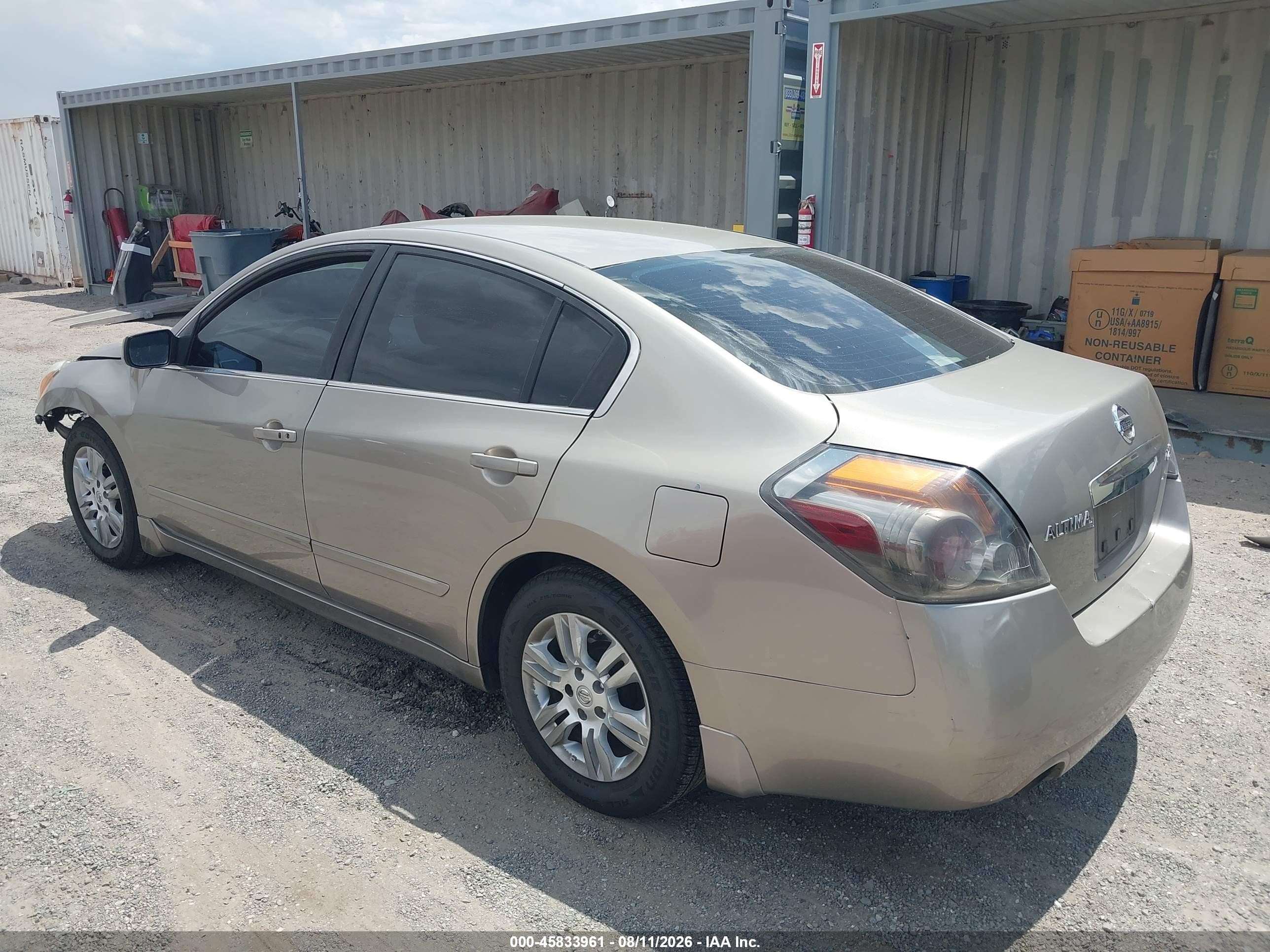 2012 Nissan Altima 2.5 S Silver vin: 1N4AL2AP4CN408033