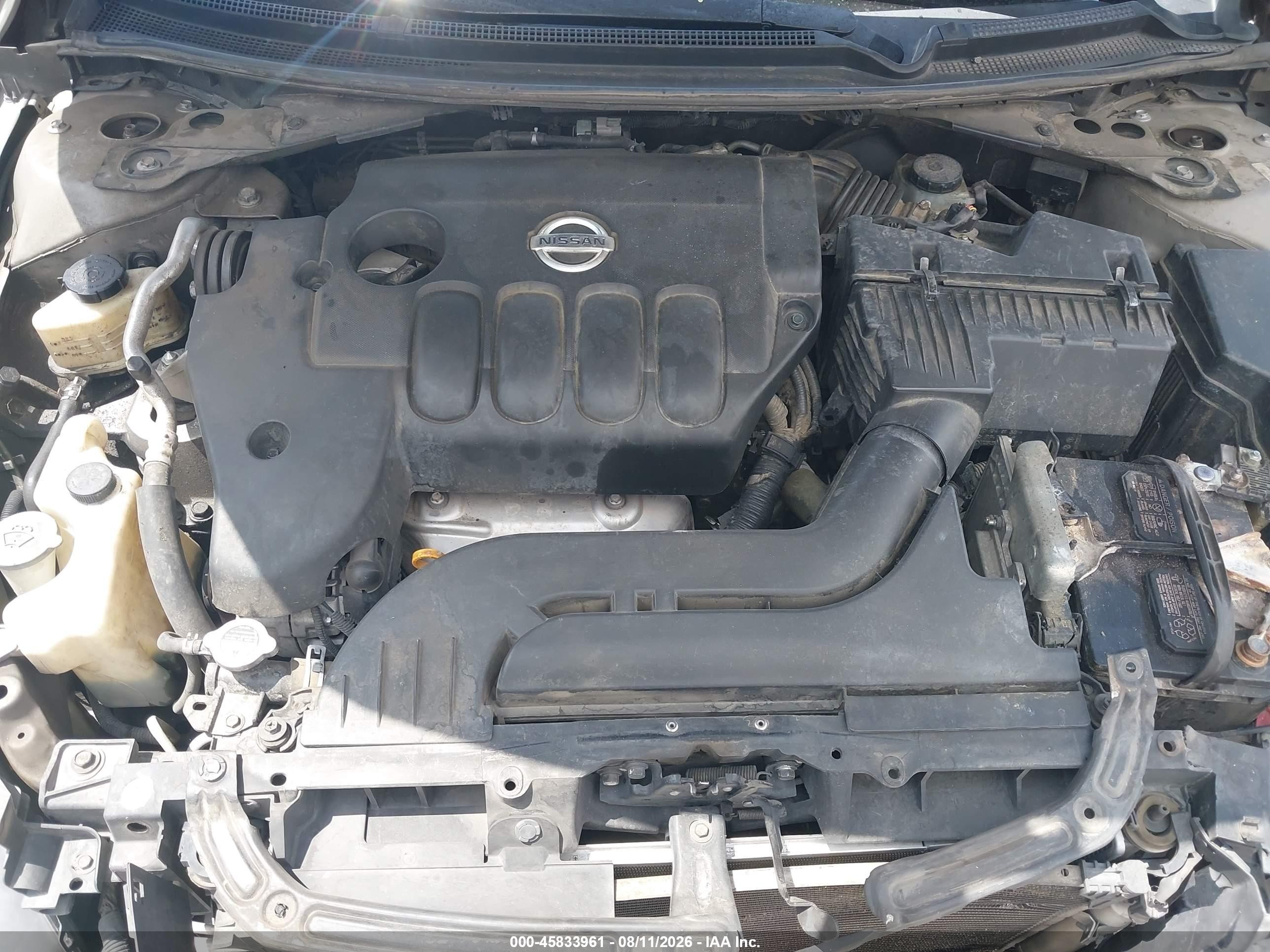 2012 Nissan Altima 2.5 S Silver vin: 1N4AL2AP4CN408033