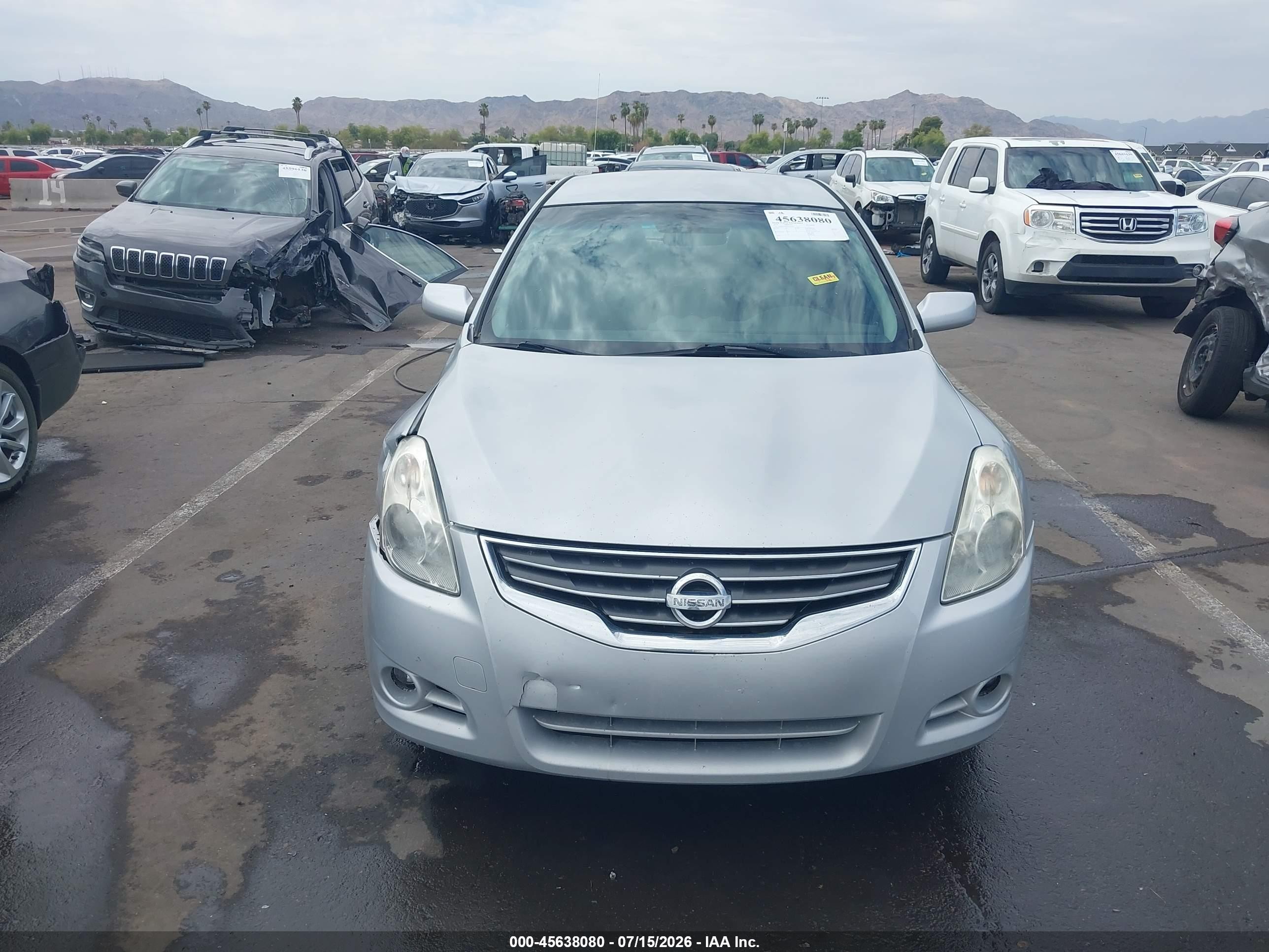 2012 Nissan Altima 2.5 S Silver vin: 1N4AL2AP4CN456261