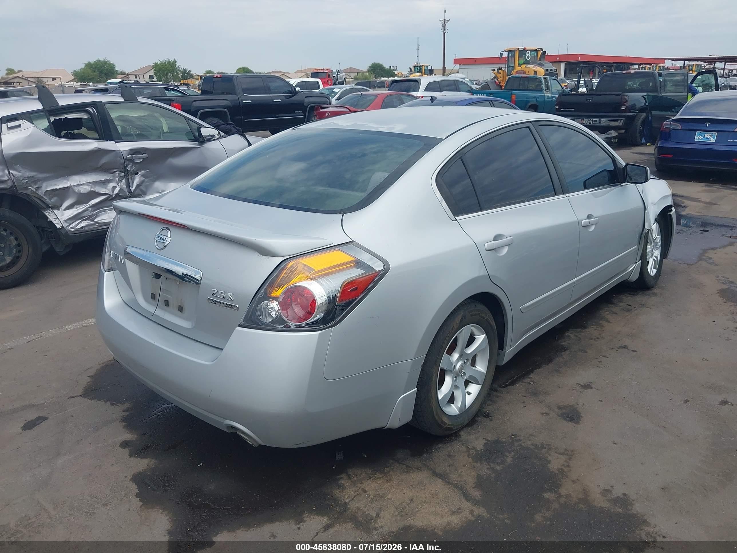 2012 Nissan Altima 2.5 S Silver vin: 1N4AL2AP4CN456261