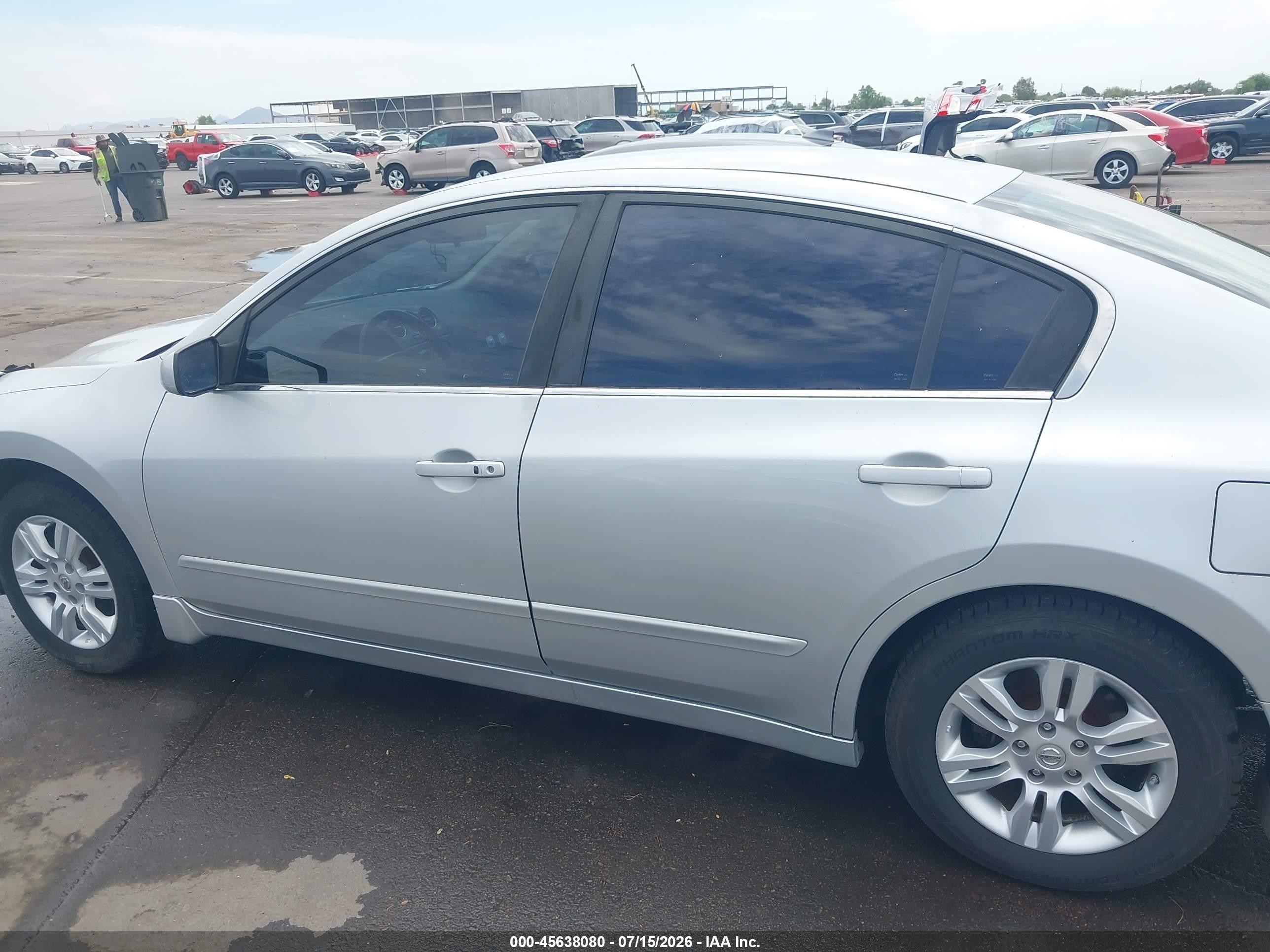 2012 Nissan Altima 2.5 S Silver vin: 1N4AL2AP4CN456261