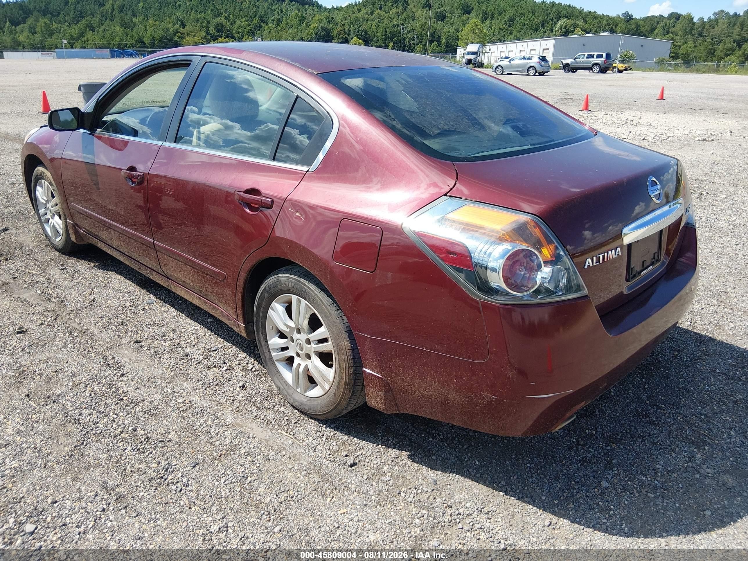 2012 Nissan Altima 2.5 S Бордовый vin: 1N4AL2AP4CN464134