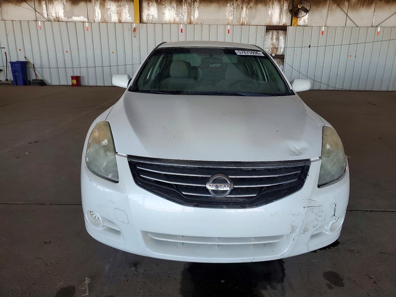 2012 Nissan Altima 2.5 White vin: 1N4AL2AP4CN489714