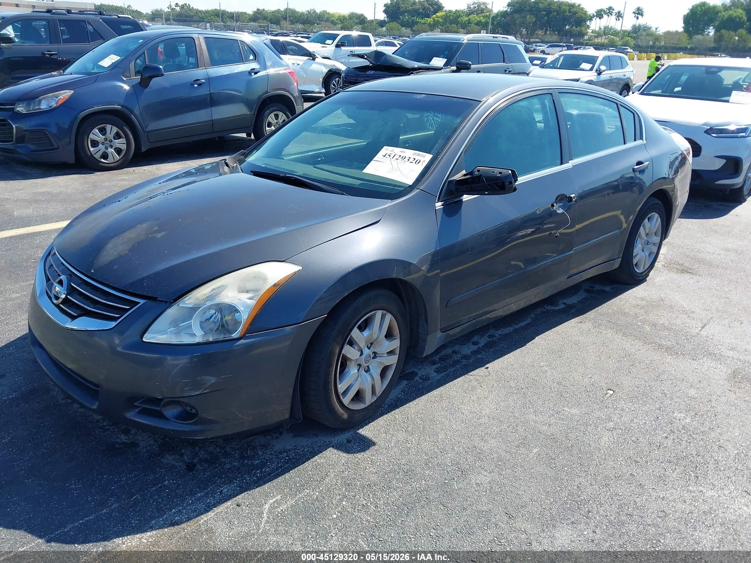 2012 Nissan Altima 2.5 S Gray vin: 1N4AL2AP4CN498400