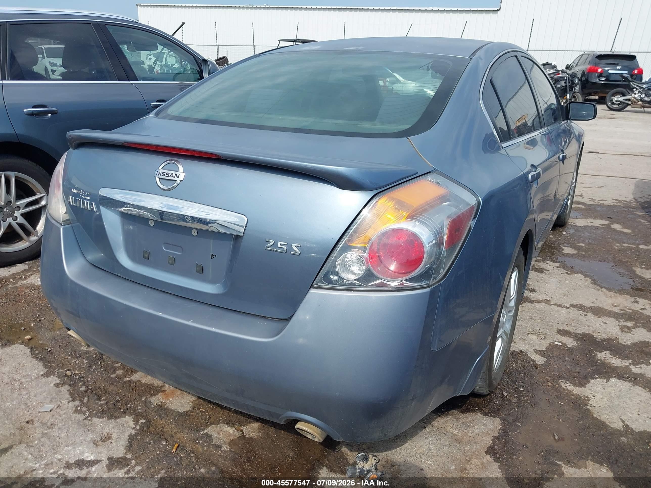 2012 Nissan Altima 2.5 S Blue vin: 1N4AL2AP4CN512859