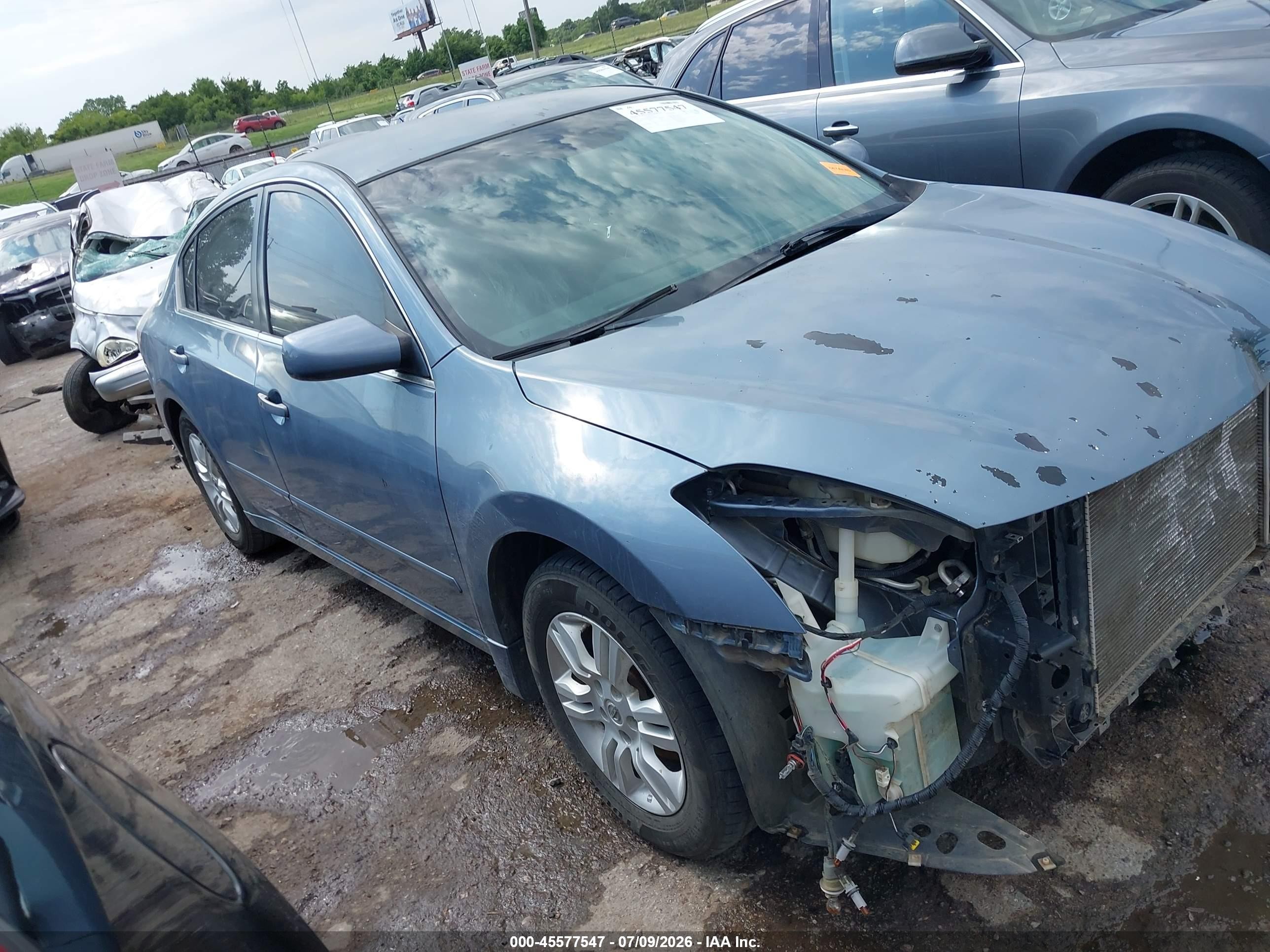2012 Nissan Altima 2.5 S Blue vin: 1N4AL2AP4CN512859