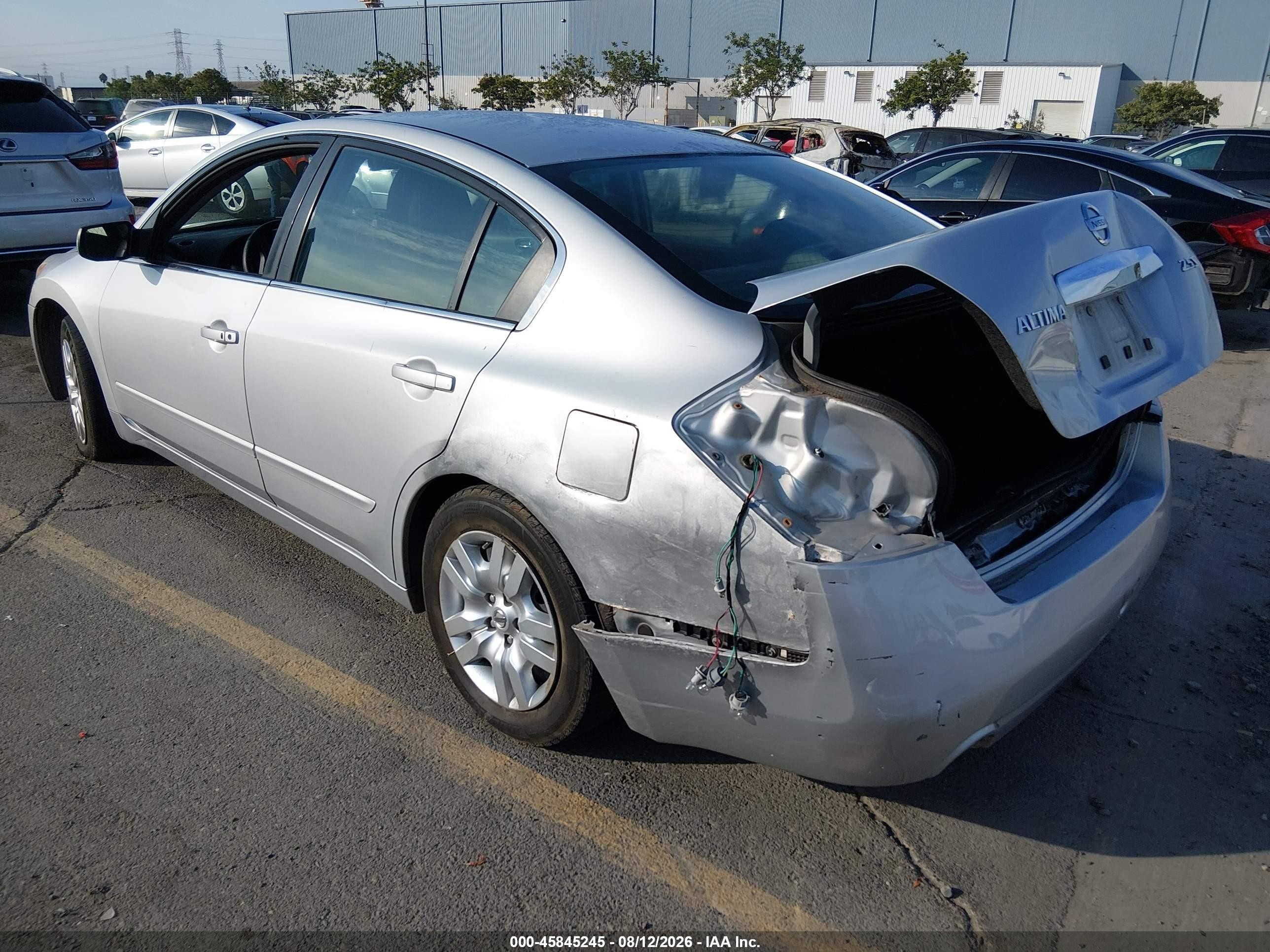 2012 Nissan Altima 2.5 S Silver vin: 1N4AL2AP4CN518712