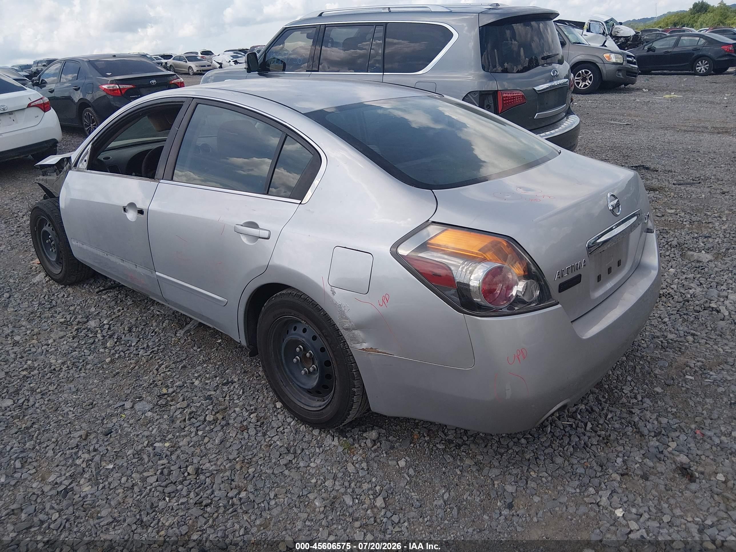 2012 Nissan Altima 2.5 S Silver vin: 1N4AL2AP4CN526468