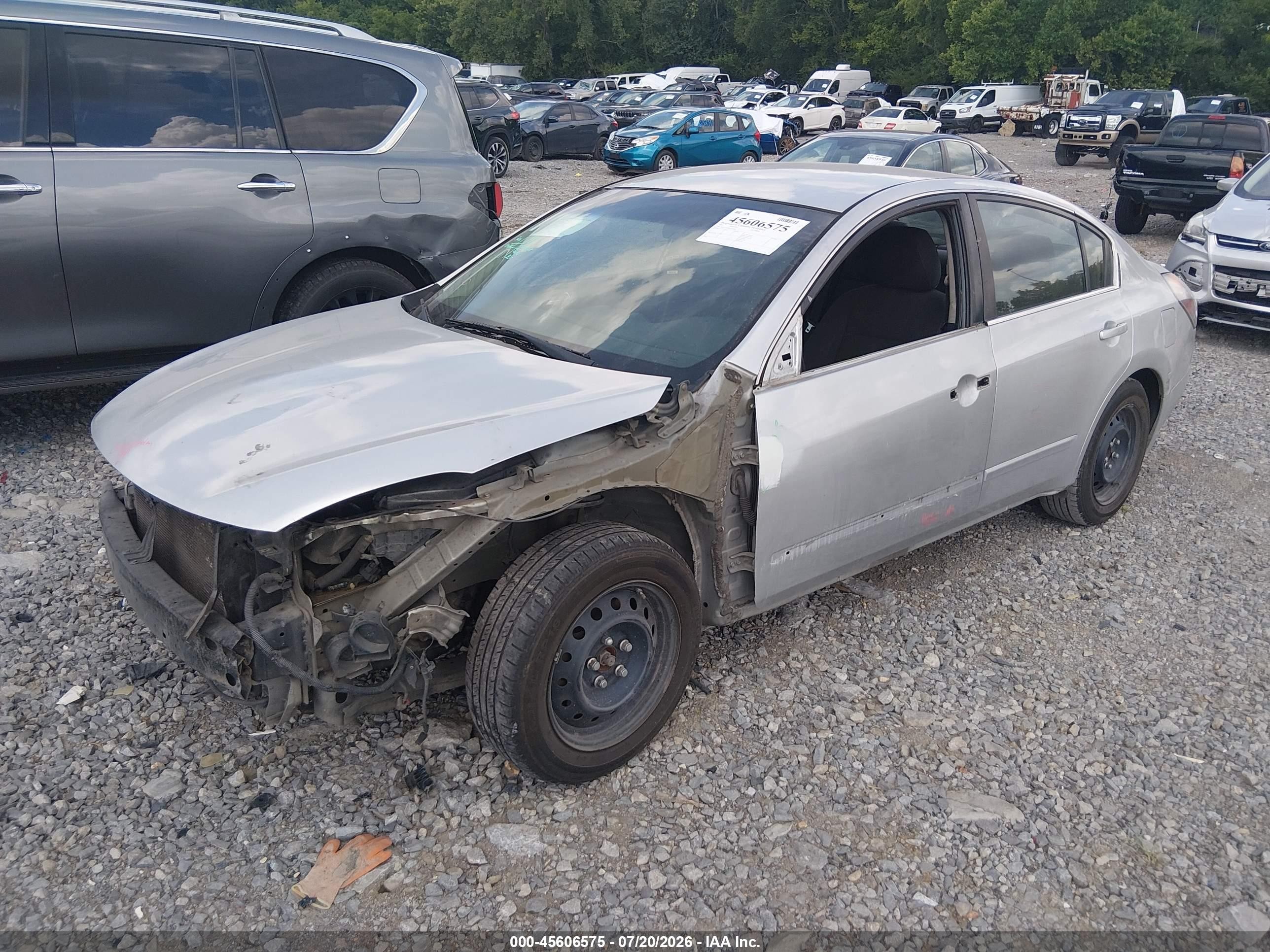 2012 Nissan Altima 2.5 S Silver vin: 1N4AL2AP4CN526468