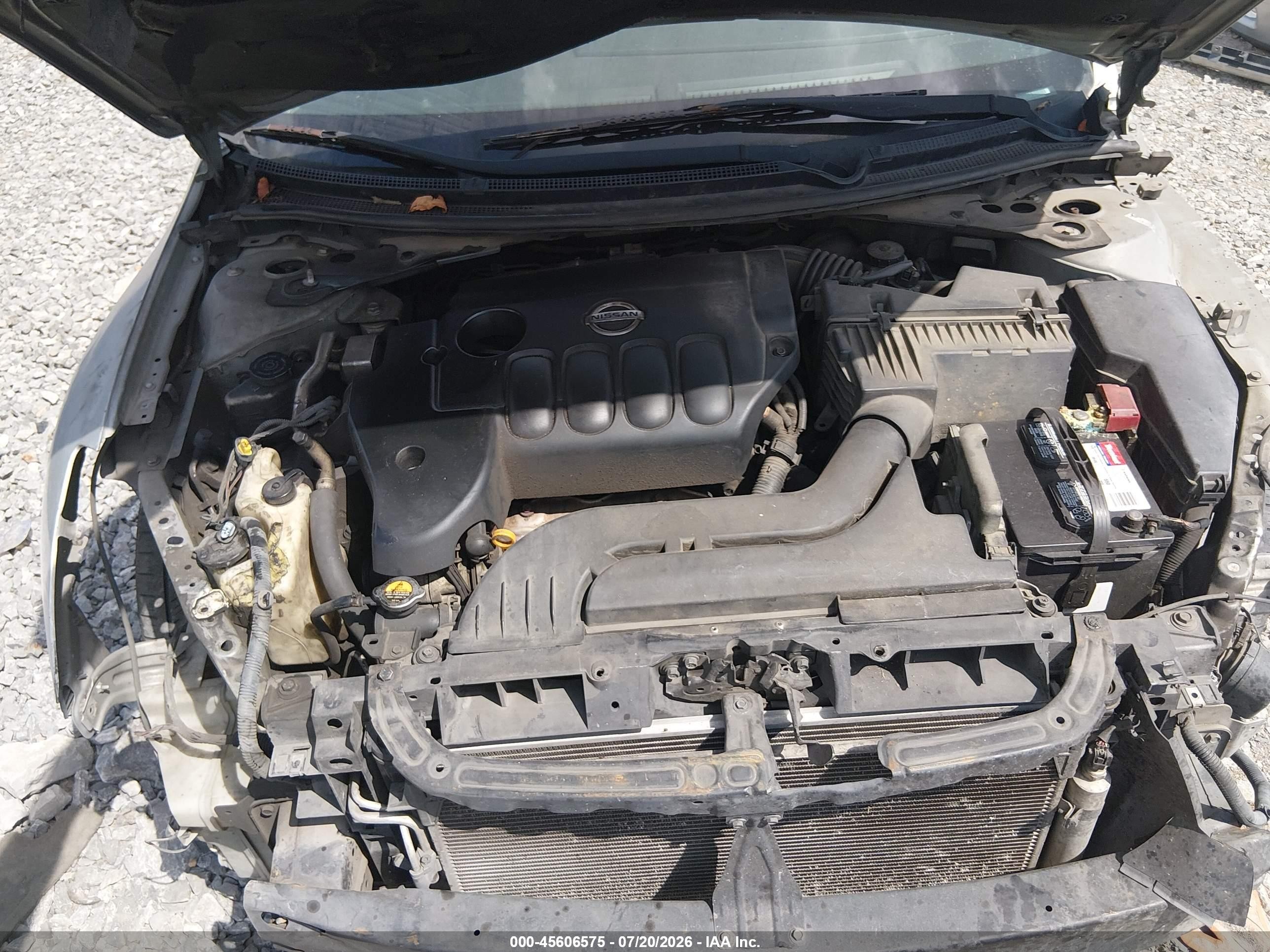 2012 Nissan Altima 2.5 S Silver vin: 1N4AL2AP4CN526468