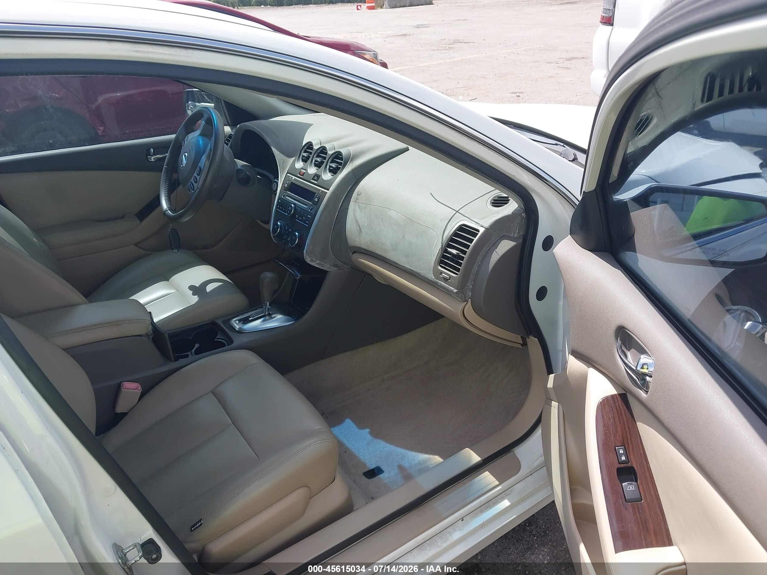 2012 Nissan Altima 2.5 S White vin: 1N4AL2AP4CN547434