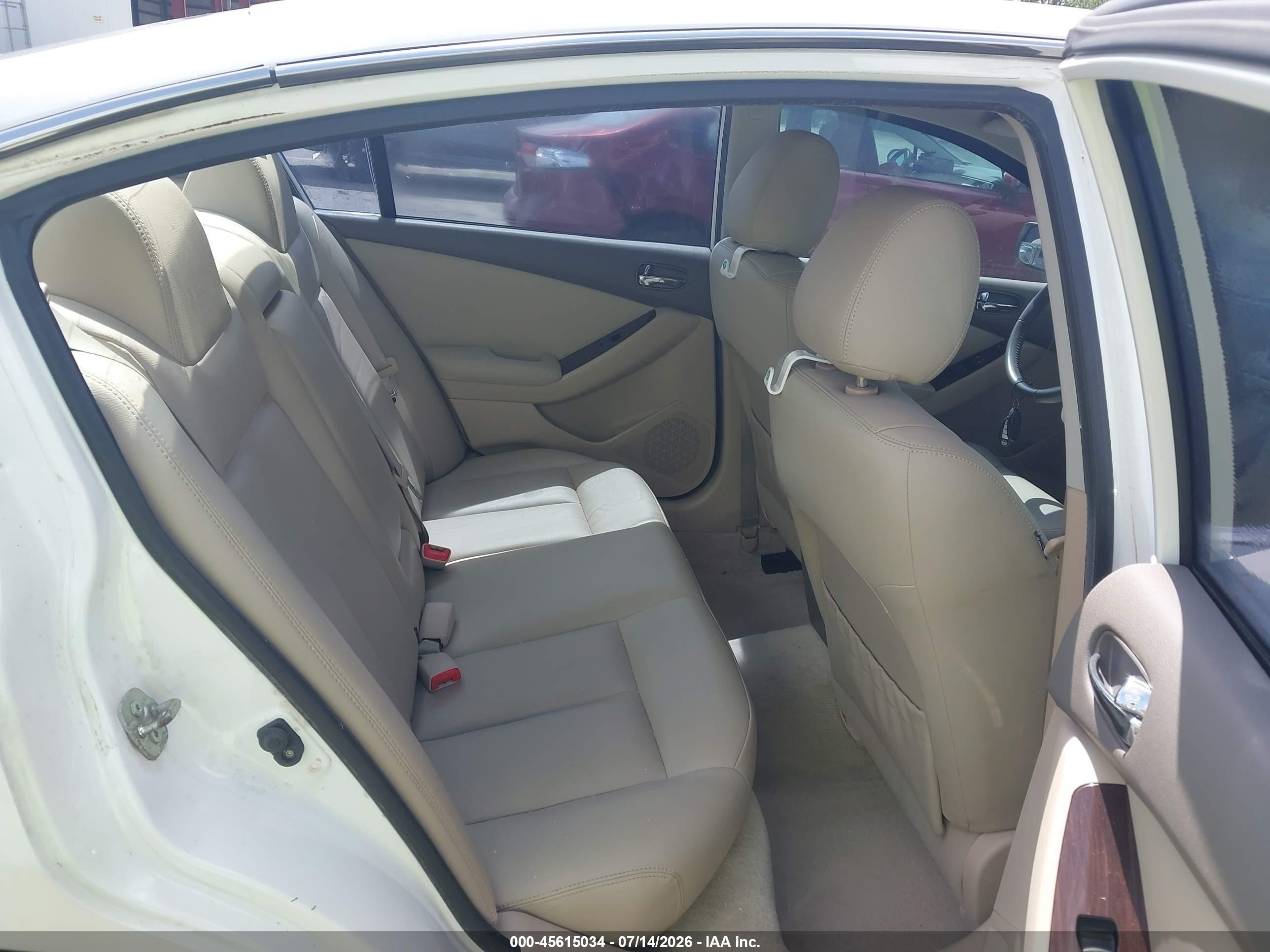 2012 Nissan Altima 2.5 S White vin: 1N4AL2AP4CN547434