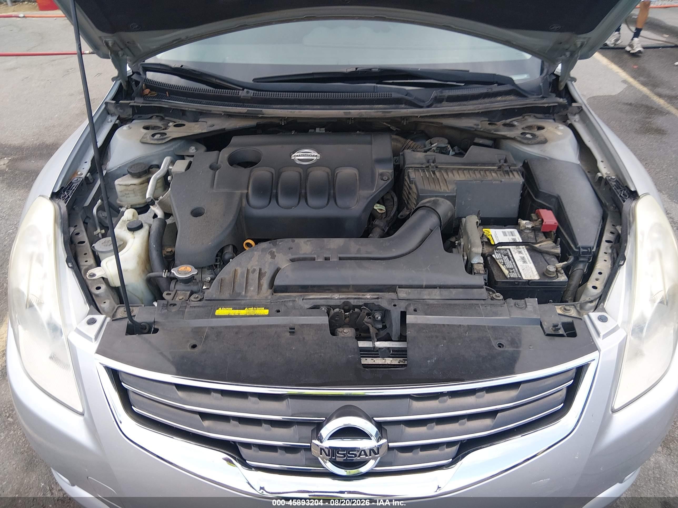2012 Nissan Altima 2.5 S Gray vin: 1N4AL2AP4CN558384
