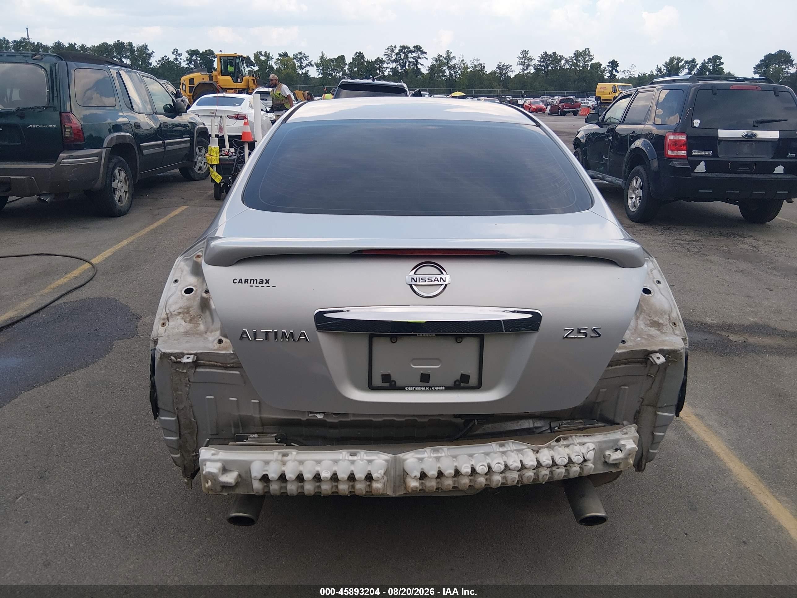 2012 Nissan Altima 2.5 S Gray vin: 1N4AL2AP4CN558384