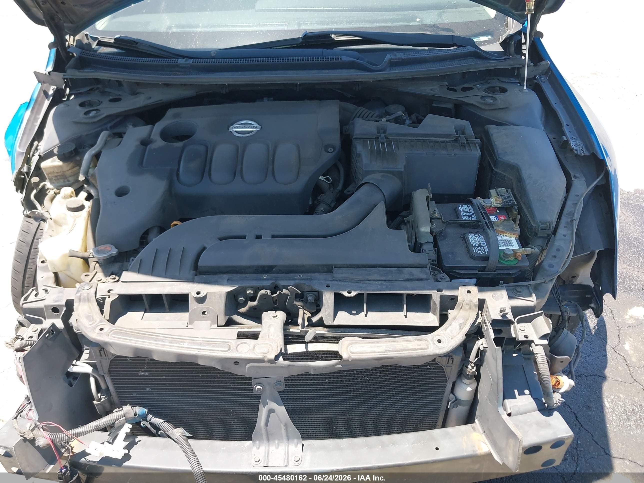 2012 Nissan Altima 2.5 S Blue vin: 1N4AL2AP4CN571362