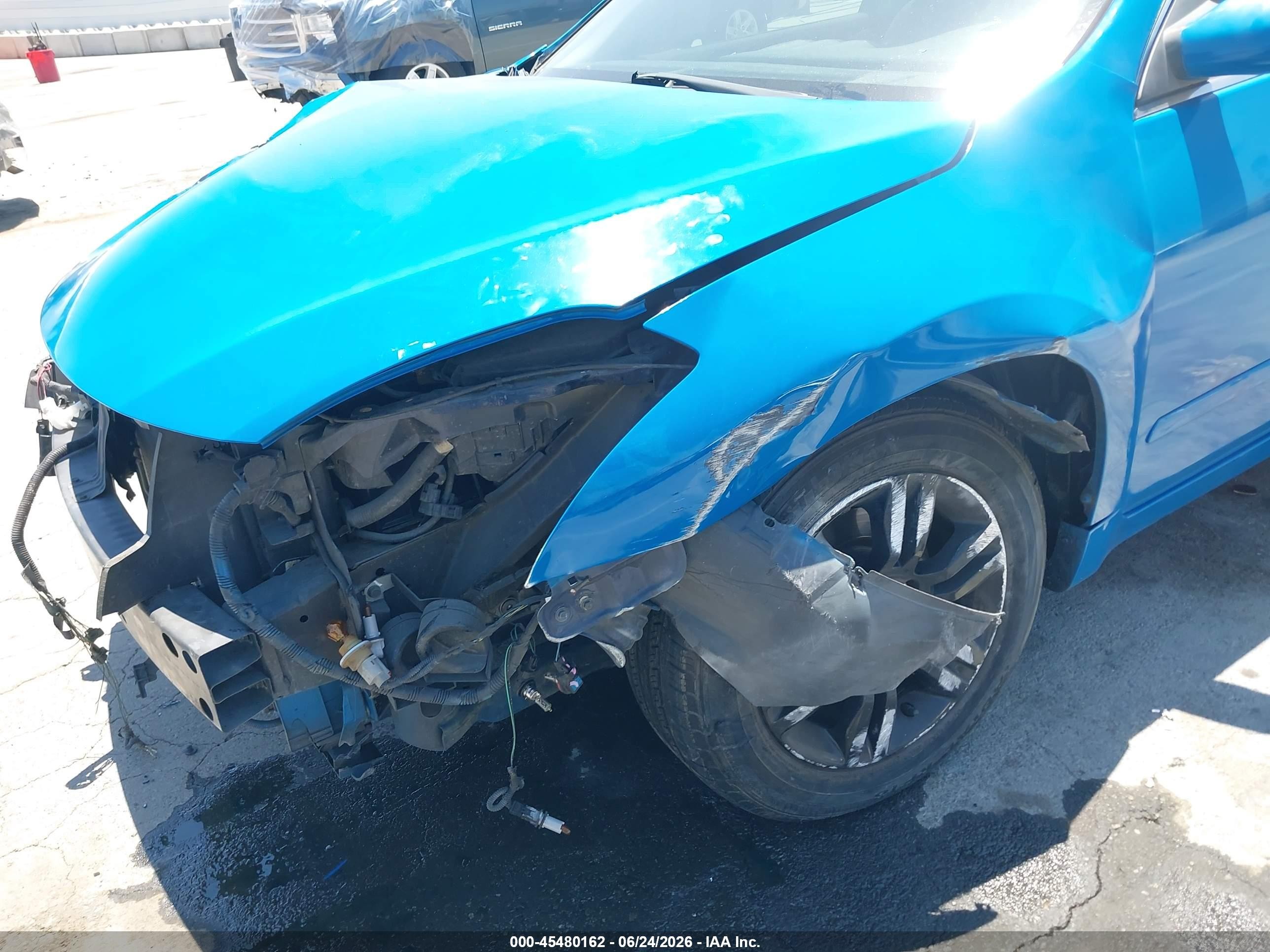 2012 Nissan Altima 2.5 S Blue vin: 1N4AL2AP4CN571362