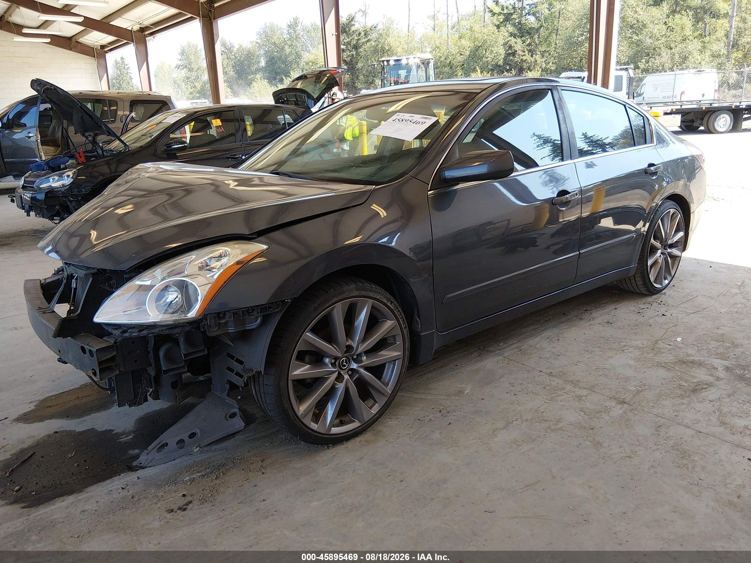 2012 Nissan Altima 2.5 S Gray vin: 1N4AL2AP4CN572057