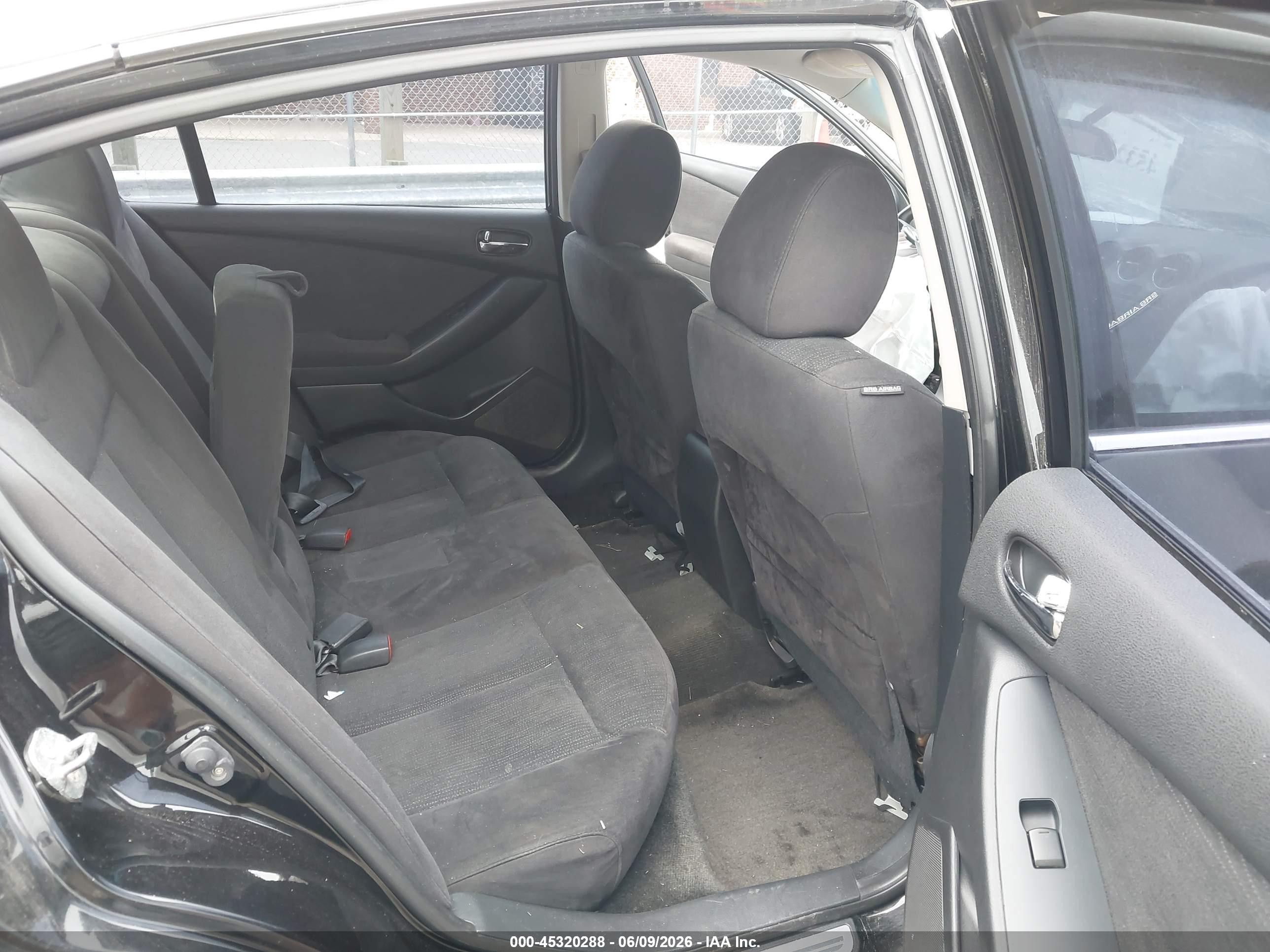 2012 Nissan Altima 2.5 S Черный vin: 1N4AL2AP4CN575878