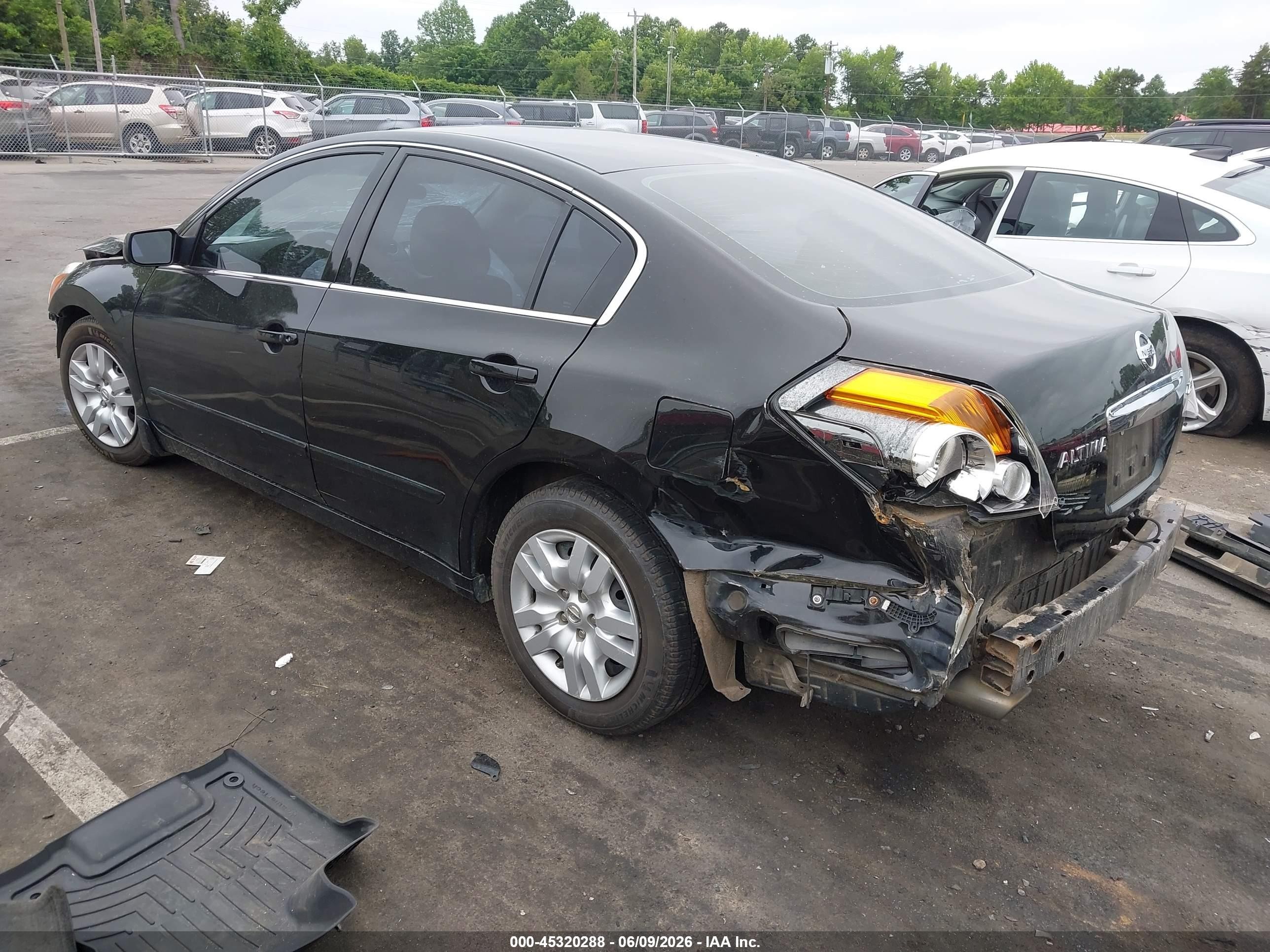 2012 Nissan Altima 2.5 S Черный vin: 1N4AL2AP4CN575878