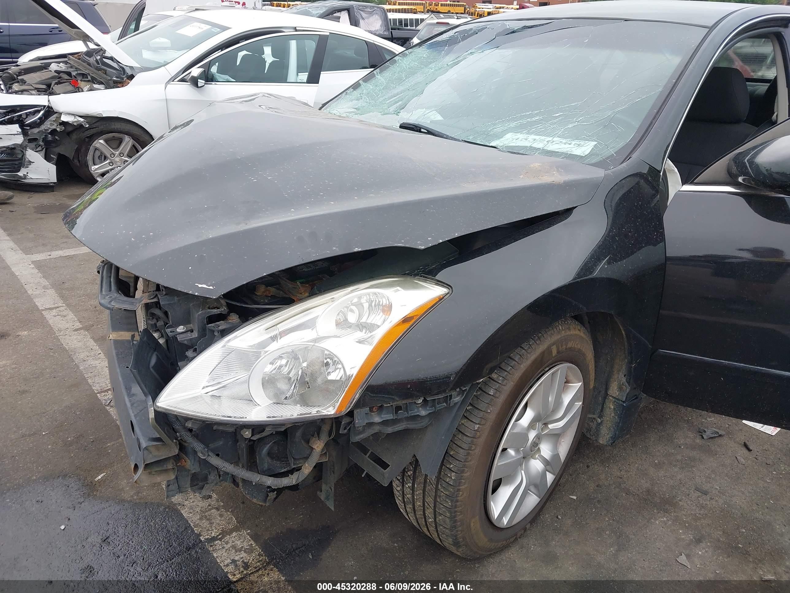 2012 Nissan Altima 2.5 S Черный vin: 1N4AL2AP4CN575878