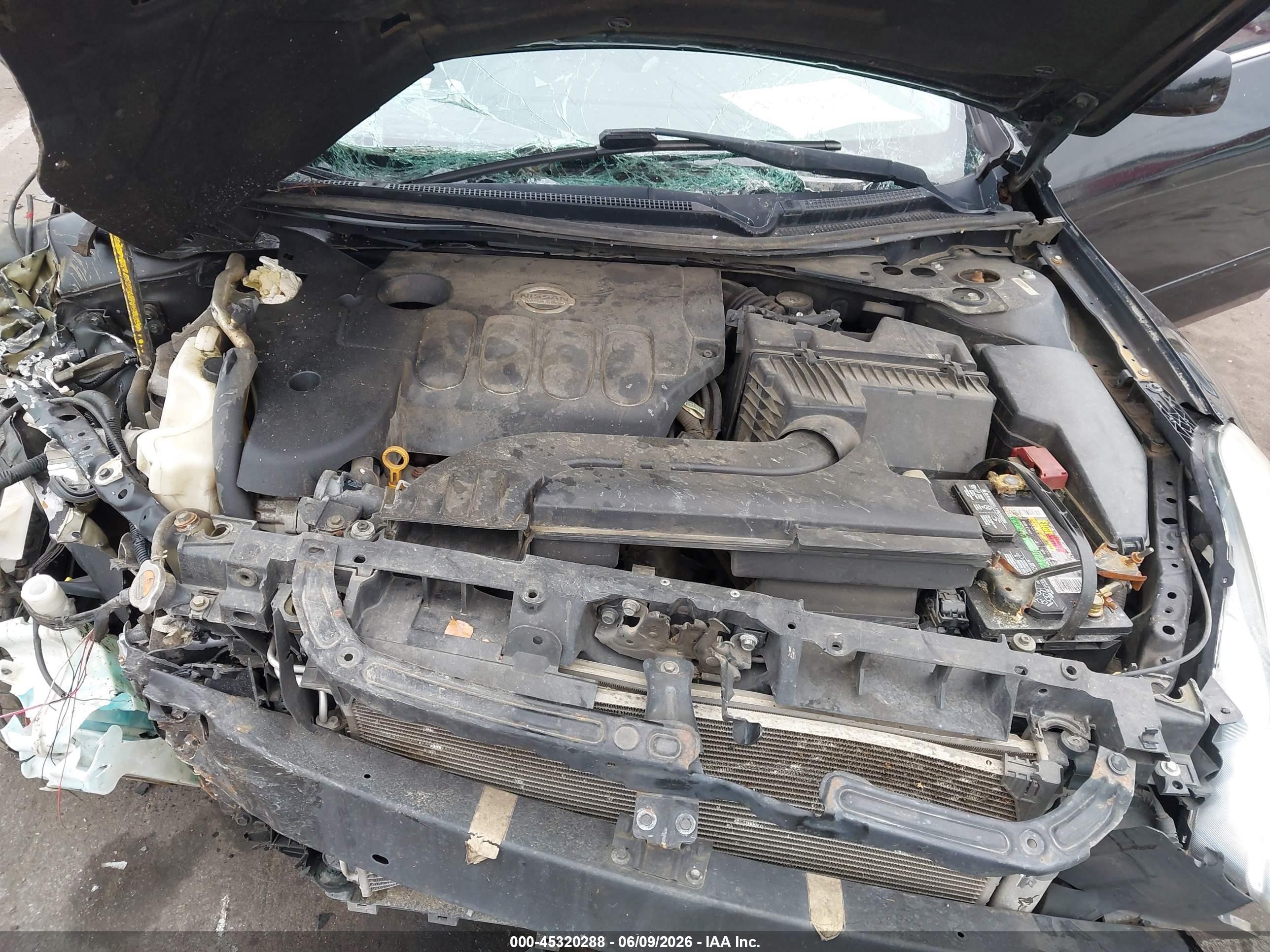 2012 Nissan Altima 2.5 S Черный vin: 1N4AL2AP4CN575878