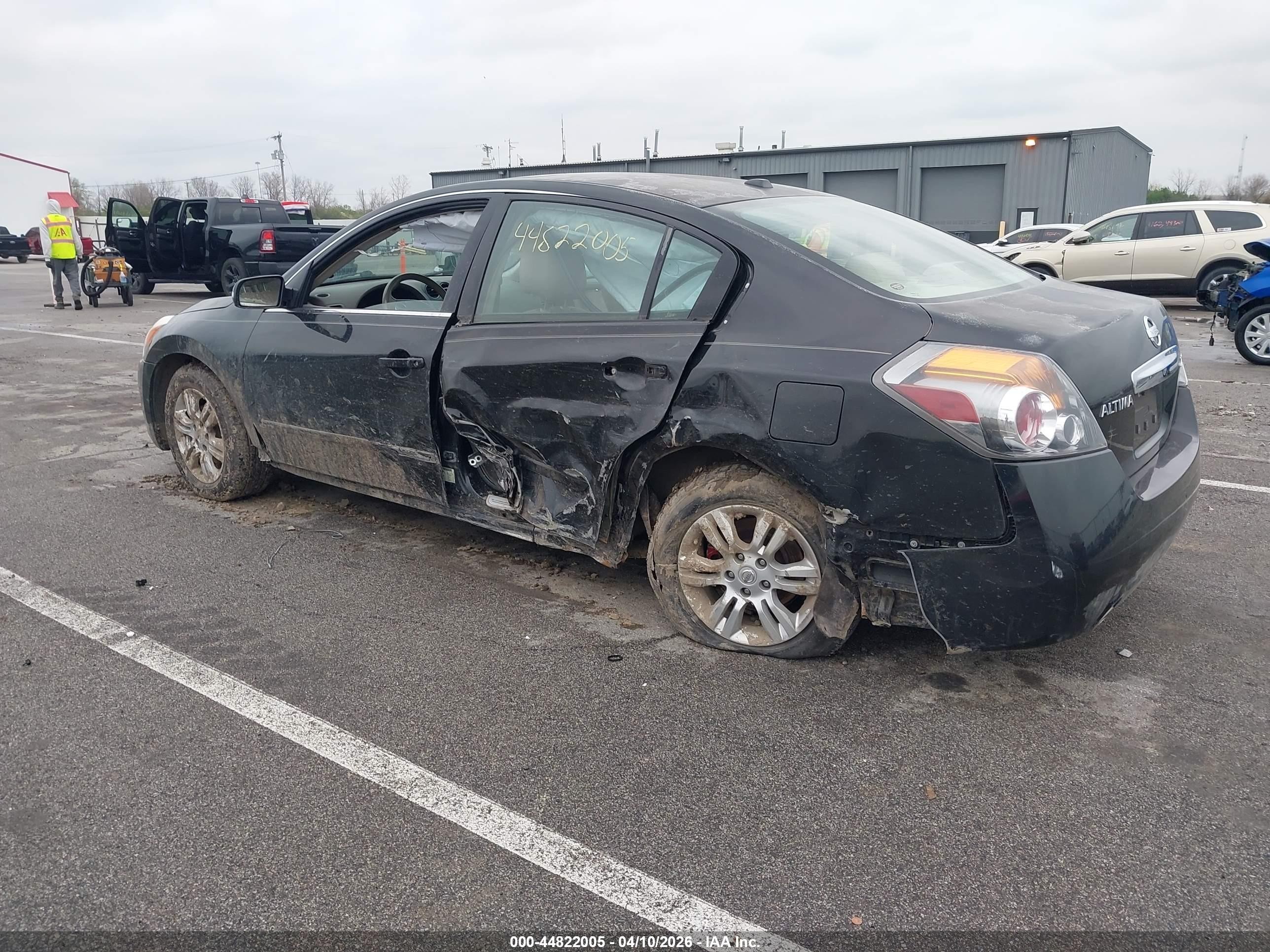 2010 Nissan Altima 2.5 S Black vin: 1N4AL2AP5AC136049