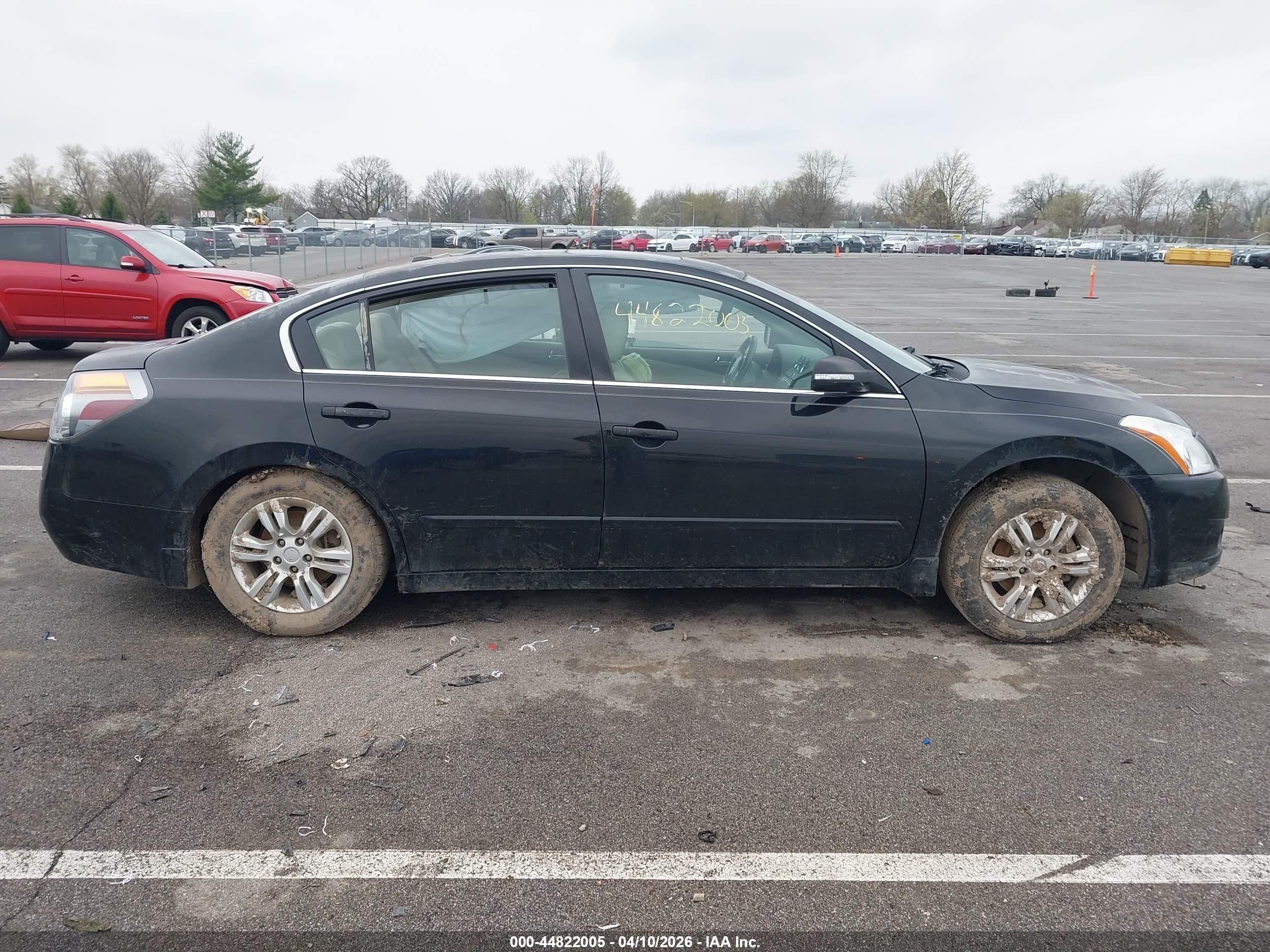 2010 Nissan Altima 2.5 S Black vin: 1N4AL2AP5AC136049