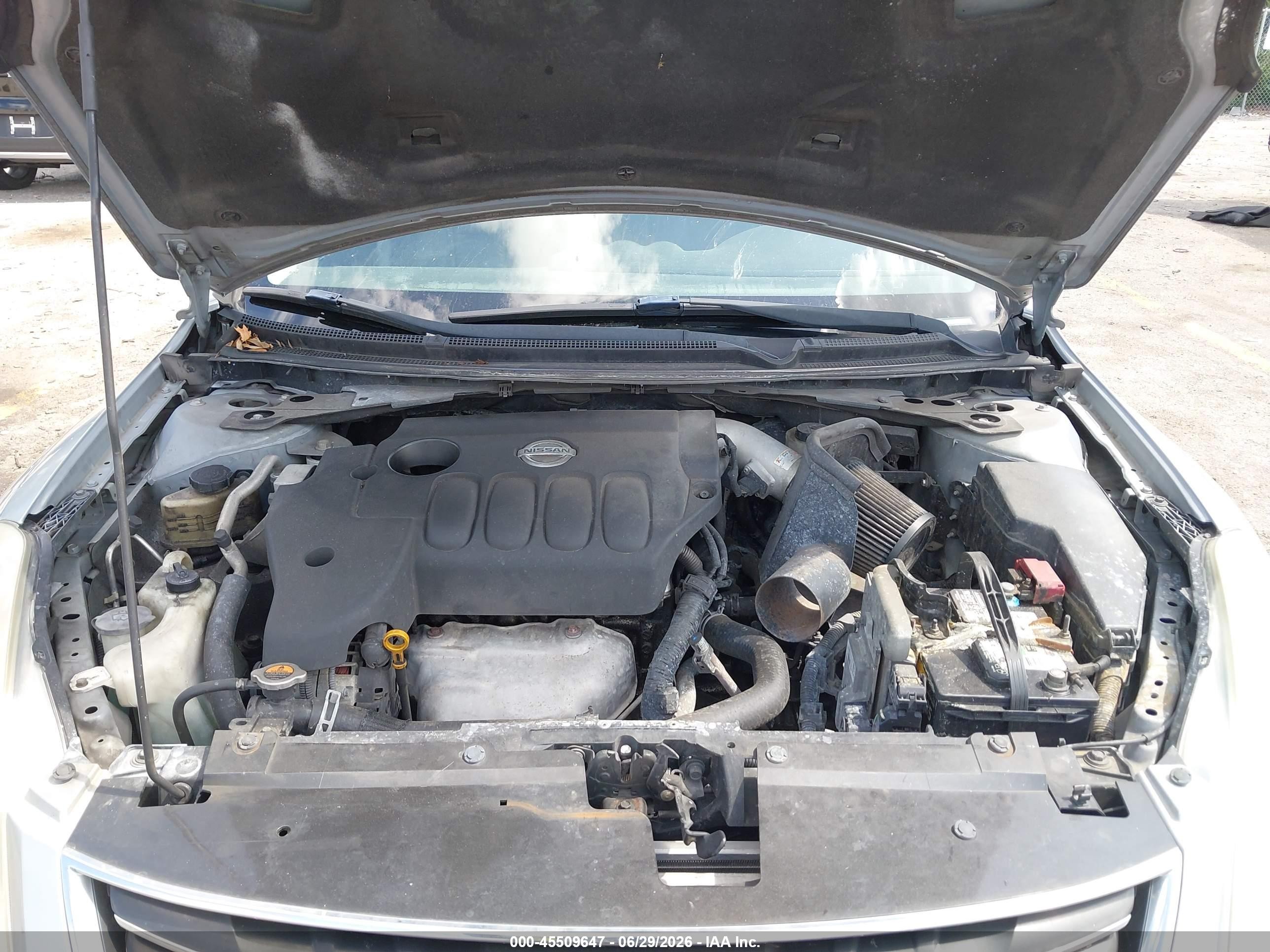 2010 Nissan Altima 2.5 S Silver vin: 1N4AL2AP5AC136746