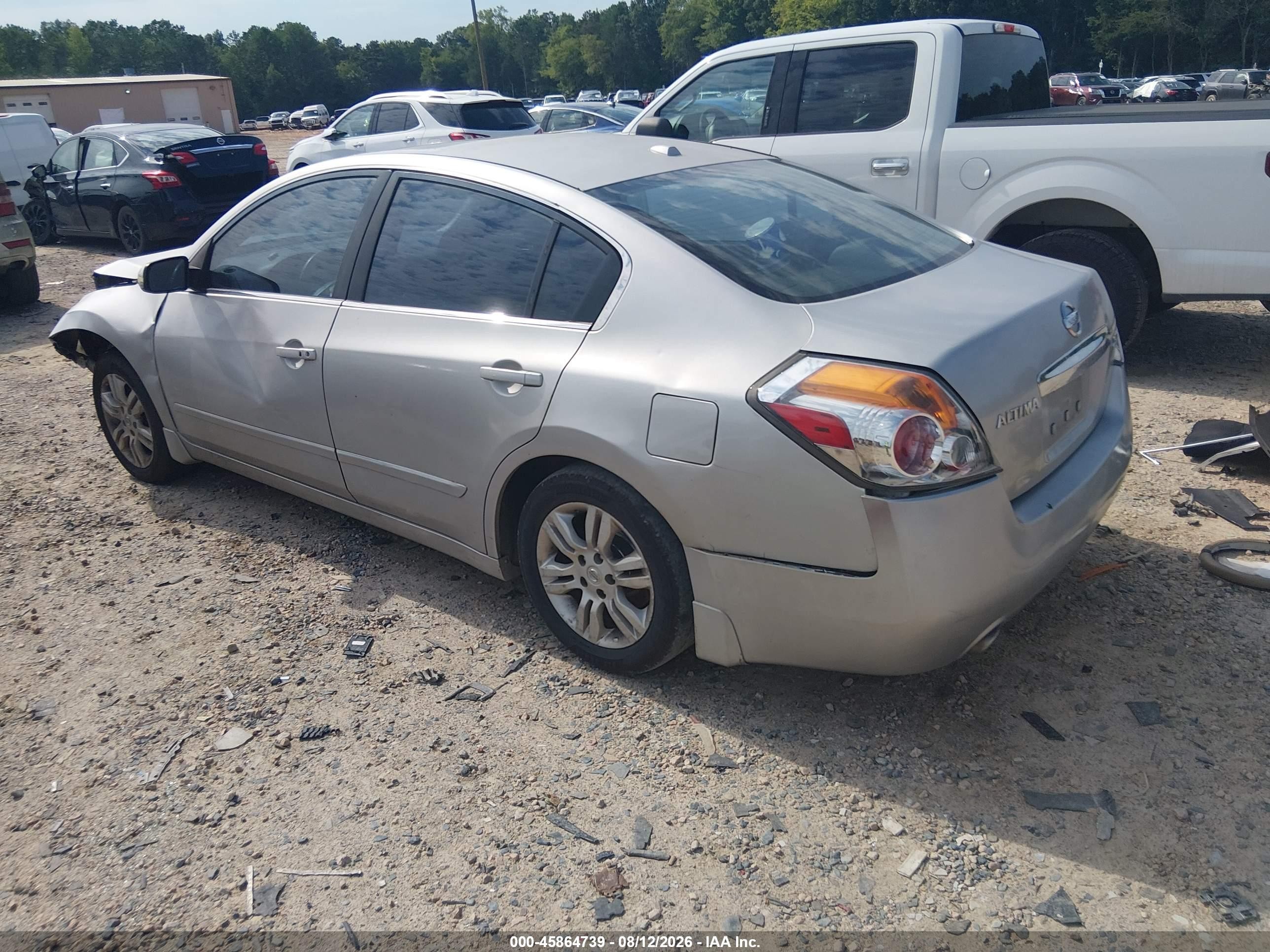 2010 Nissan Altima 2.5 S Silver vin: 1N4AL2AP5AC150369
