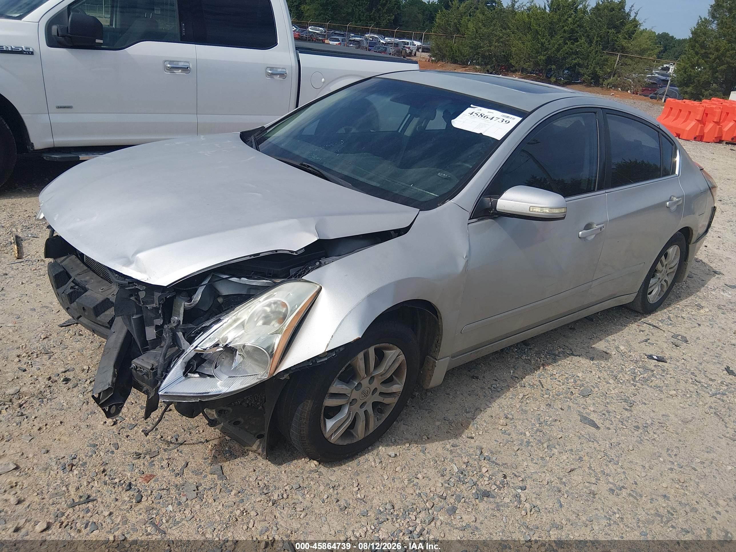 2010 Nissan Altima 2.5 S Silver vin: 1N4AL2AP5AC150369