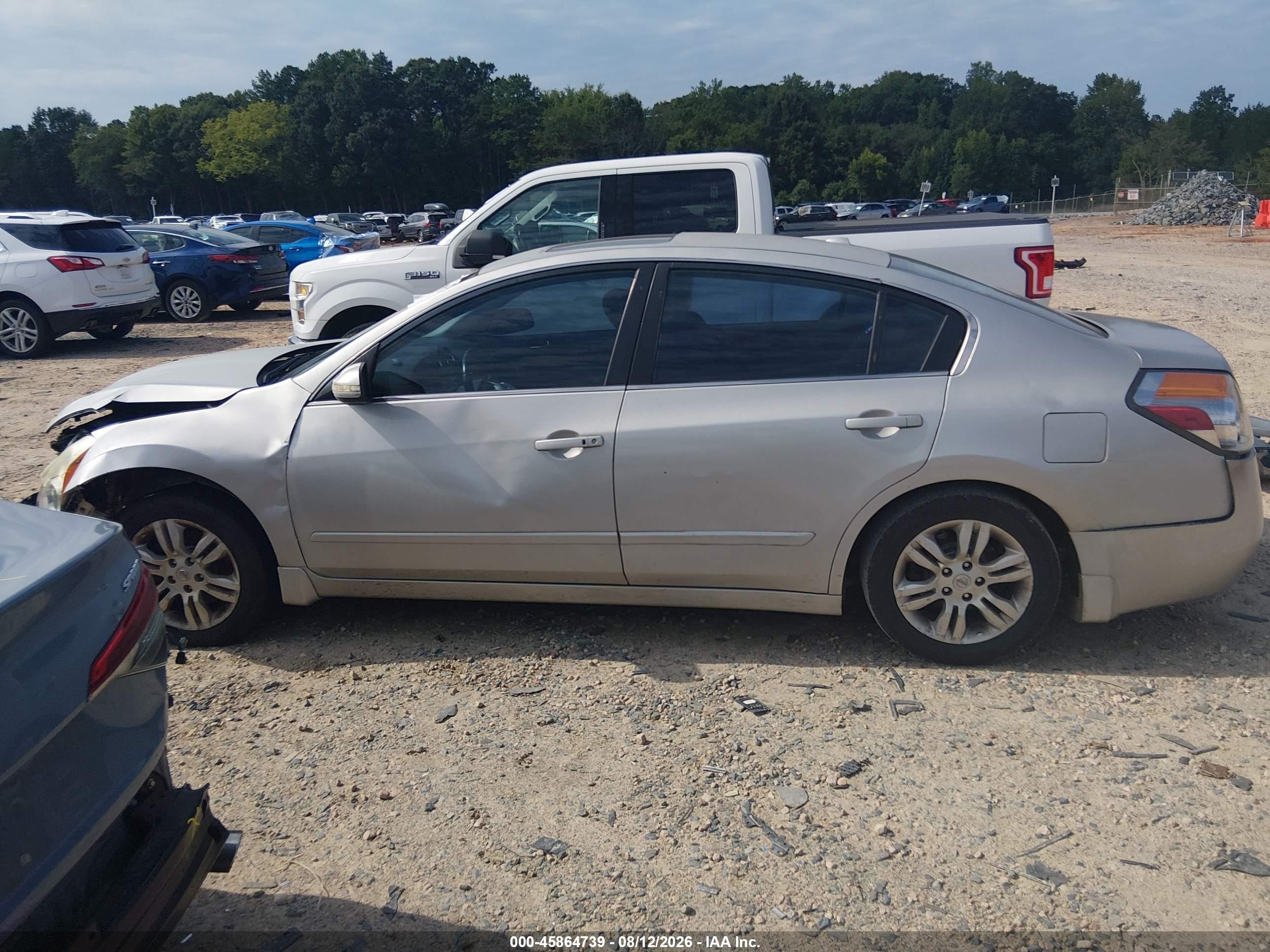 2010 Nissan Altima 2.5 S Silver vin: 1N4AL2AP5AC150369
