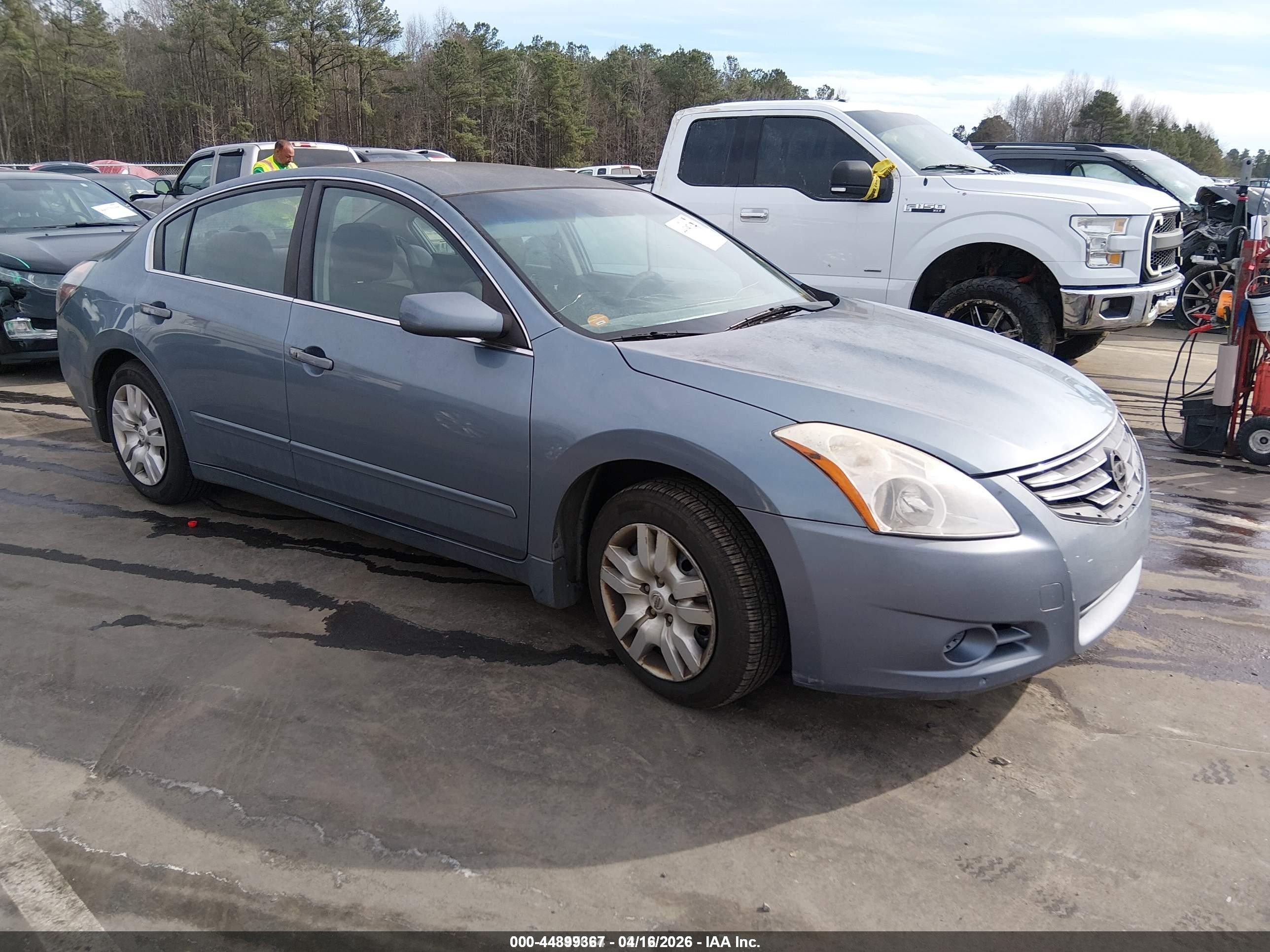 2010 Nissan Altima 2.5 S Light Blue vin: 1N4AL2AP5AC151814
