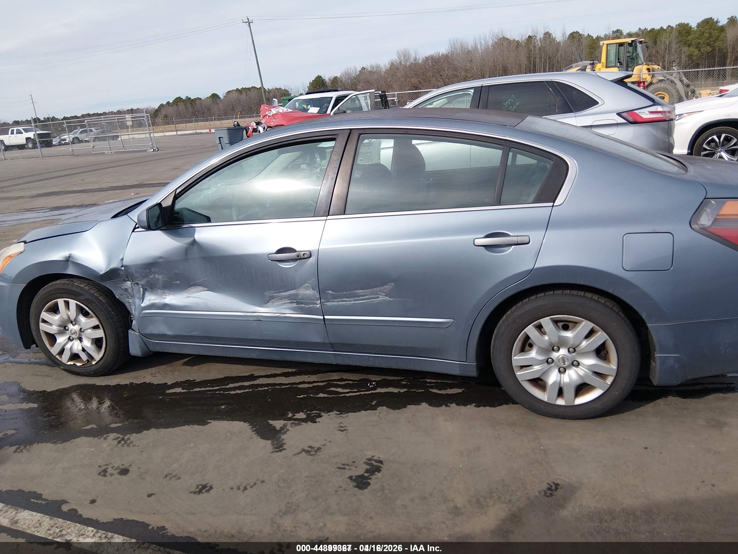 2010 Nissan Altima 2.5 S Light Blue vin: 1N4AL2AP5AC151814