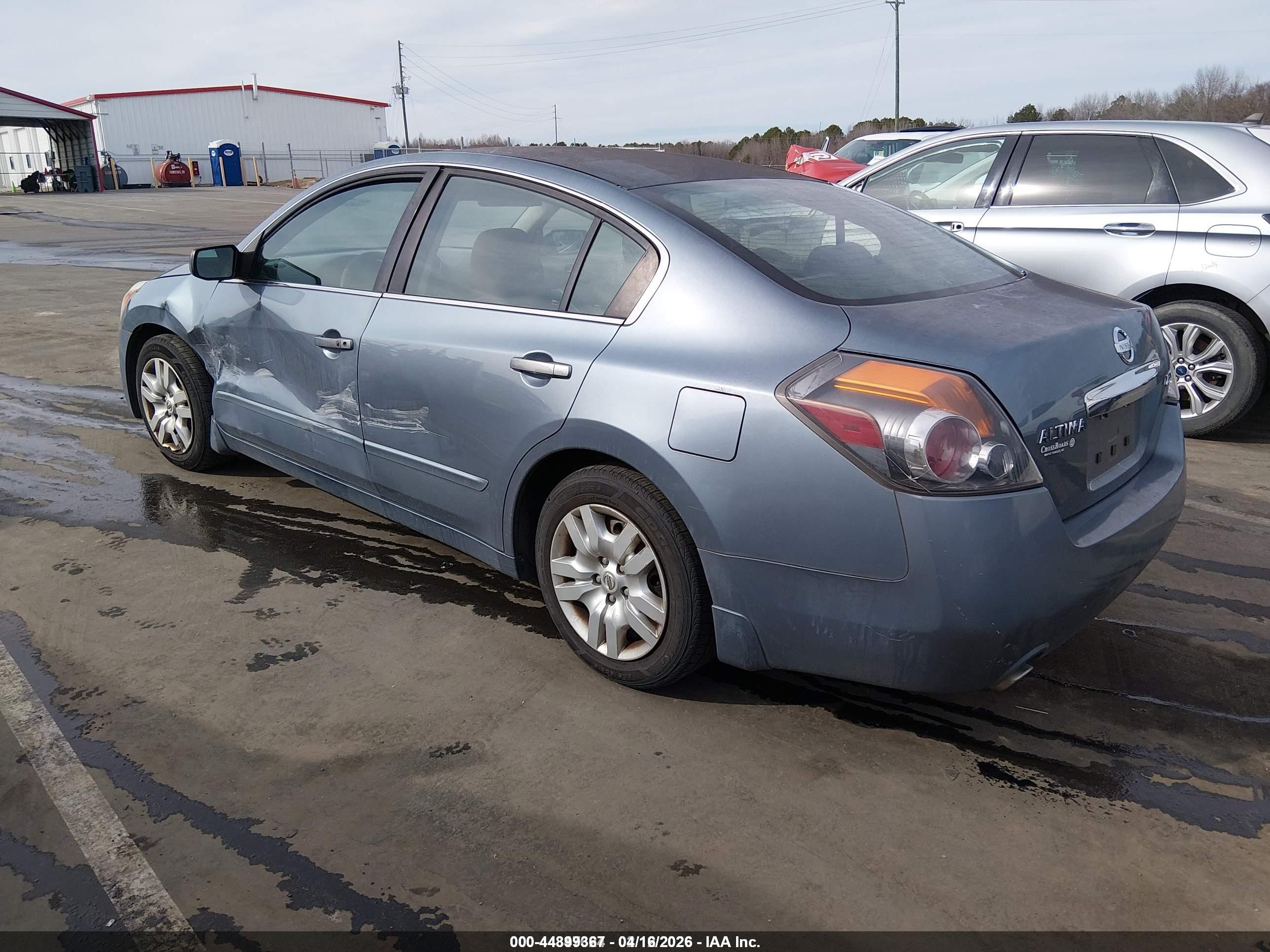 2010 Nissan Altima 2.5 S Light Blue vin: 1N4AL2AP5AC151814