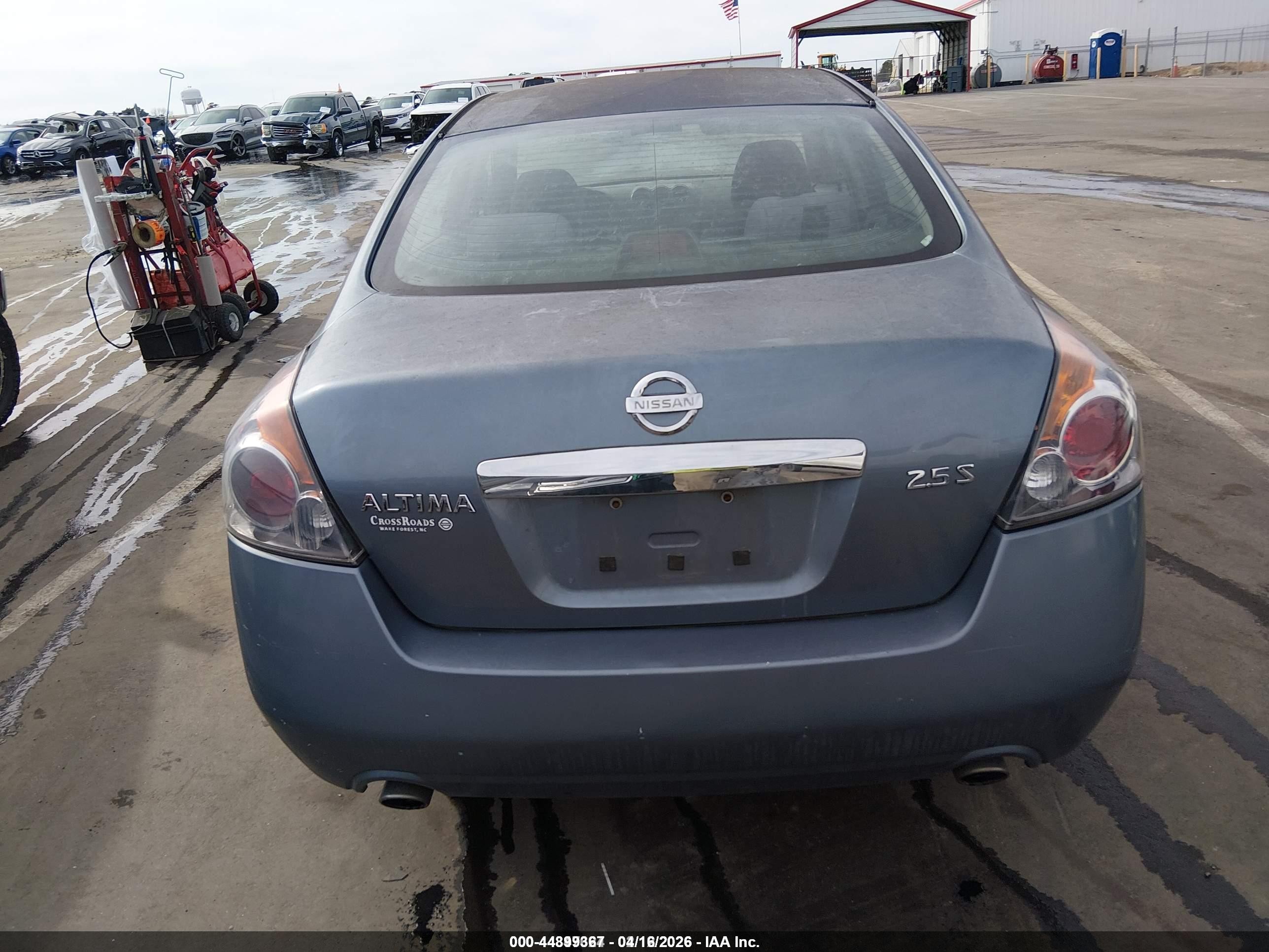 2010 Nissan Altima 2.5 S Light Blue vin: 1N4AL2AP5AC151814