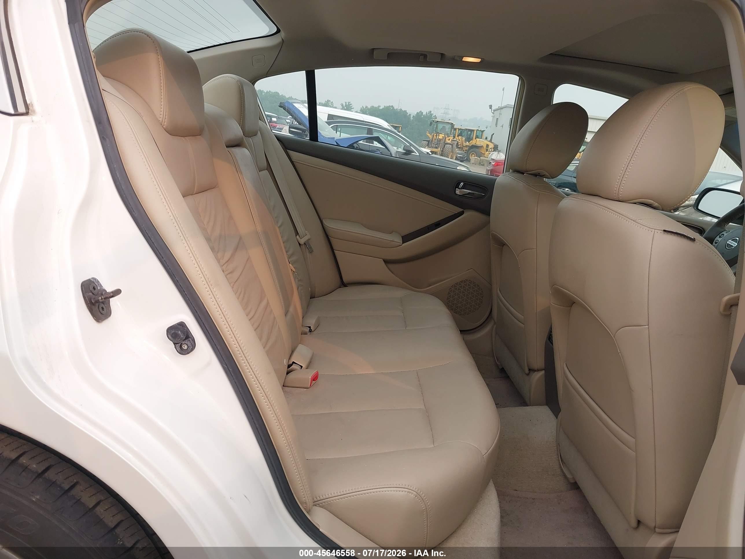 2010 Nissan Altima 2.5 S White vin: 1N4AL2AP5AC175207