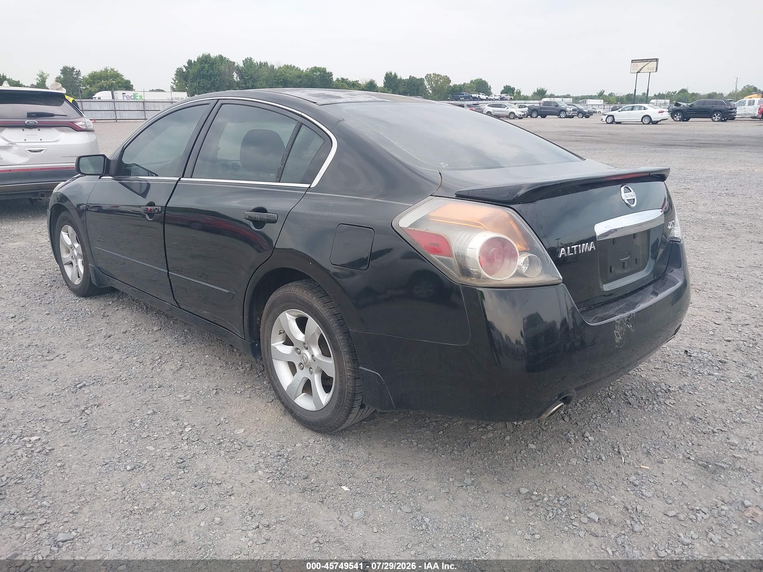 2010 Nissan Altima 2.5 S Black vin: 1N4AL2AP5AN405171