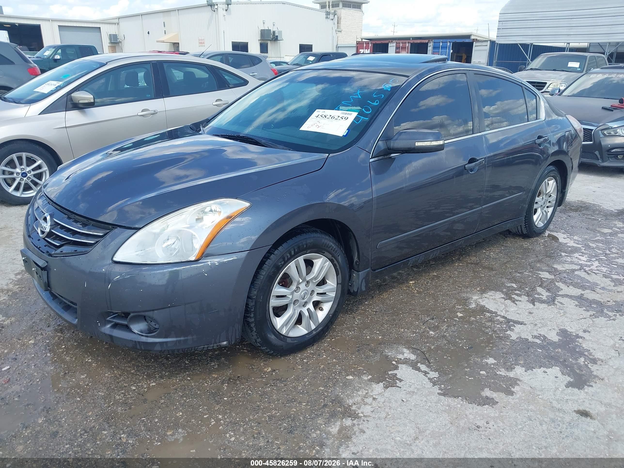 2010 Nissan Altima 2.5 S Gray vin: 1N4AL2AP5AN406515