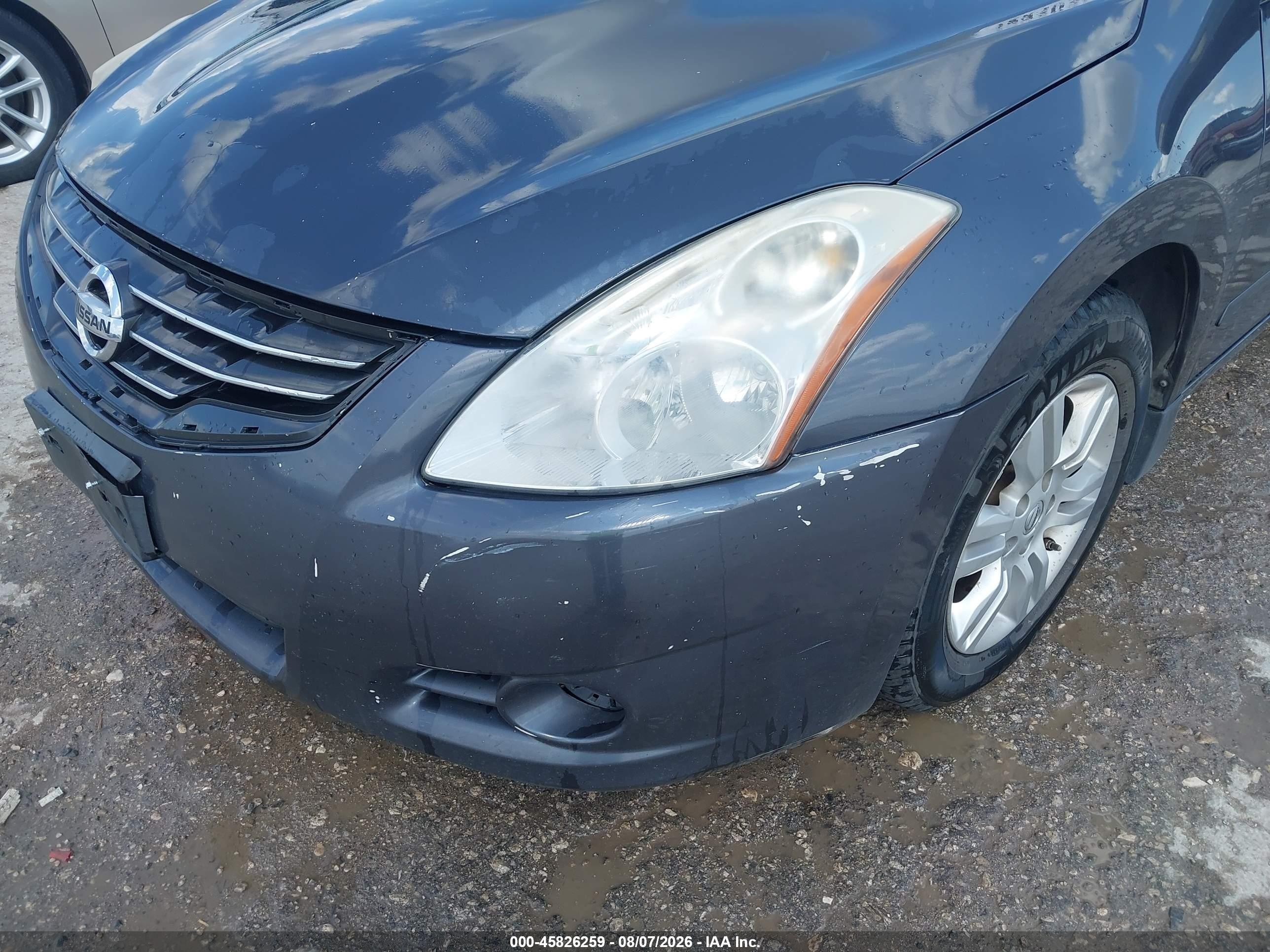 2010 Nissan Altima 2.5 S Gray vin: 1N4AL2AP5AN406515