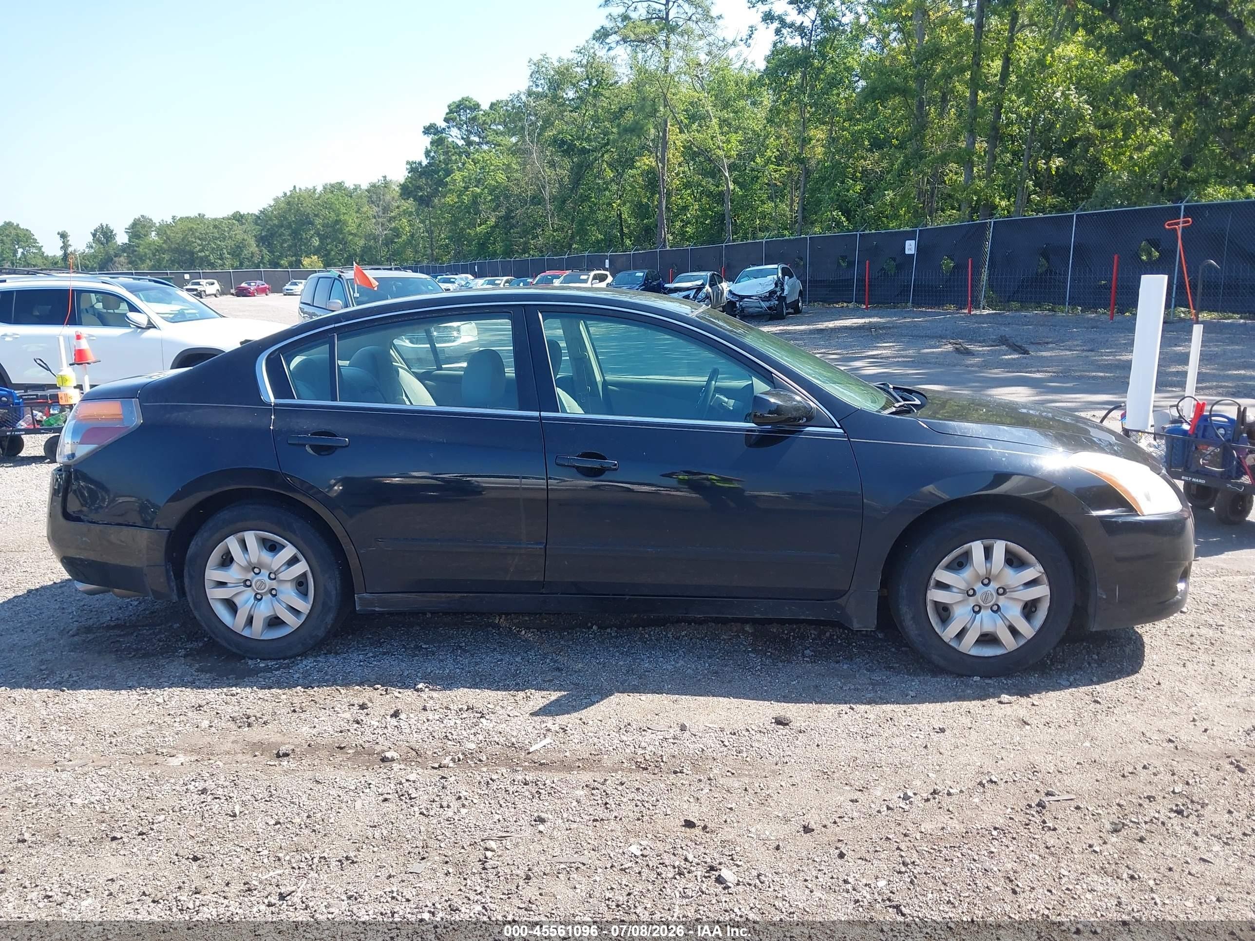 2010 Nissan Altima 2.5 S Black vin: 1N4AL2AP5AN407552